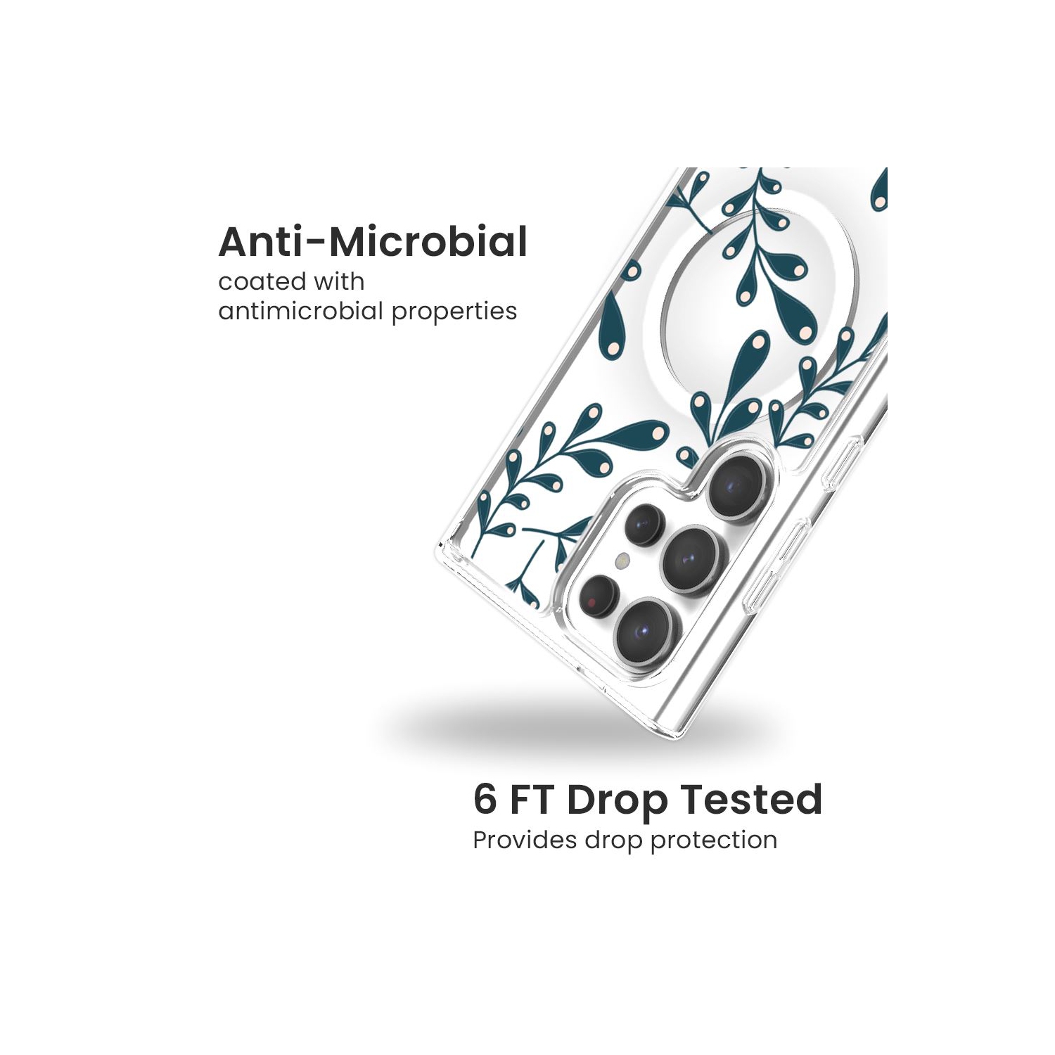 Samsung Galaxy S24 Ultra Clear Case - Lullaby Design