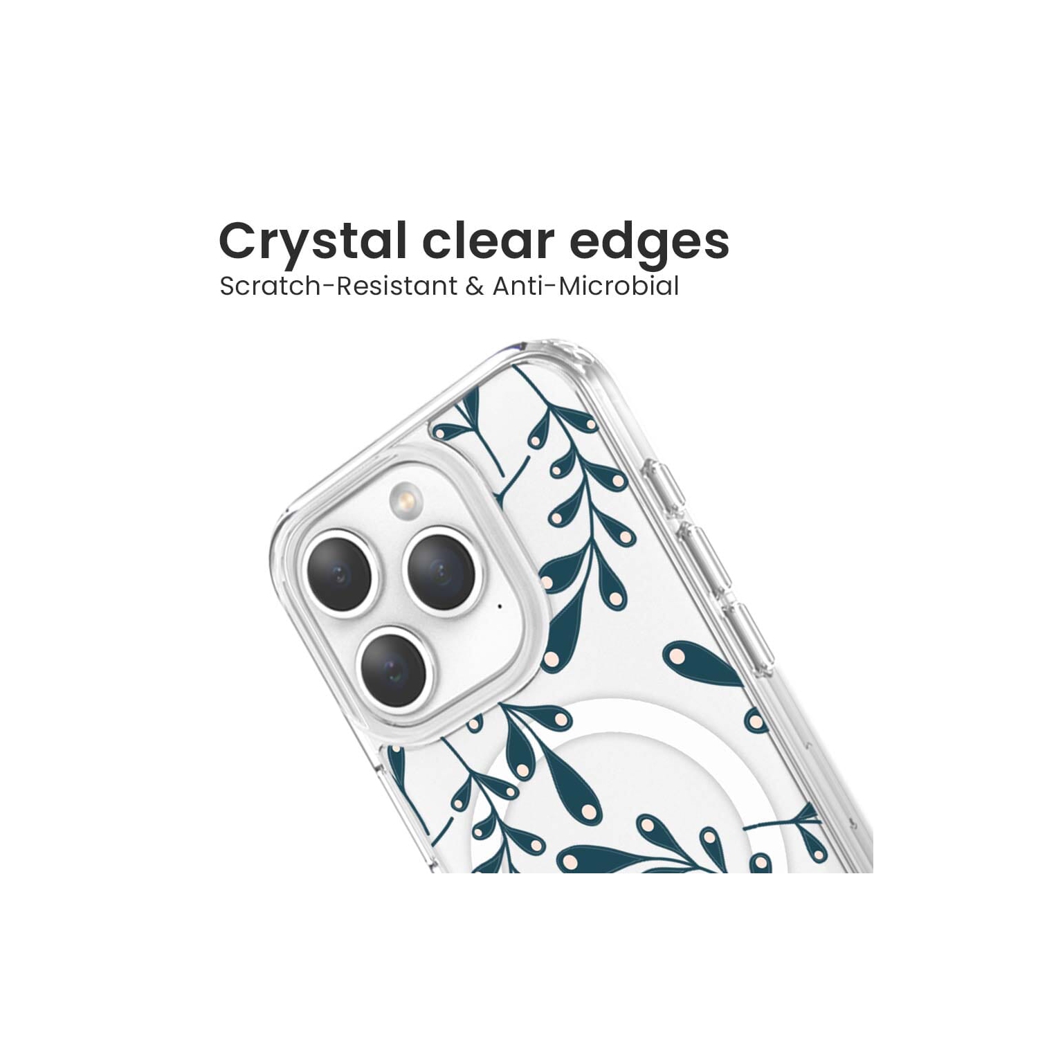 iPhone 15 Pro Max Clear Case - Lullaby Design