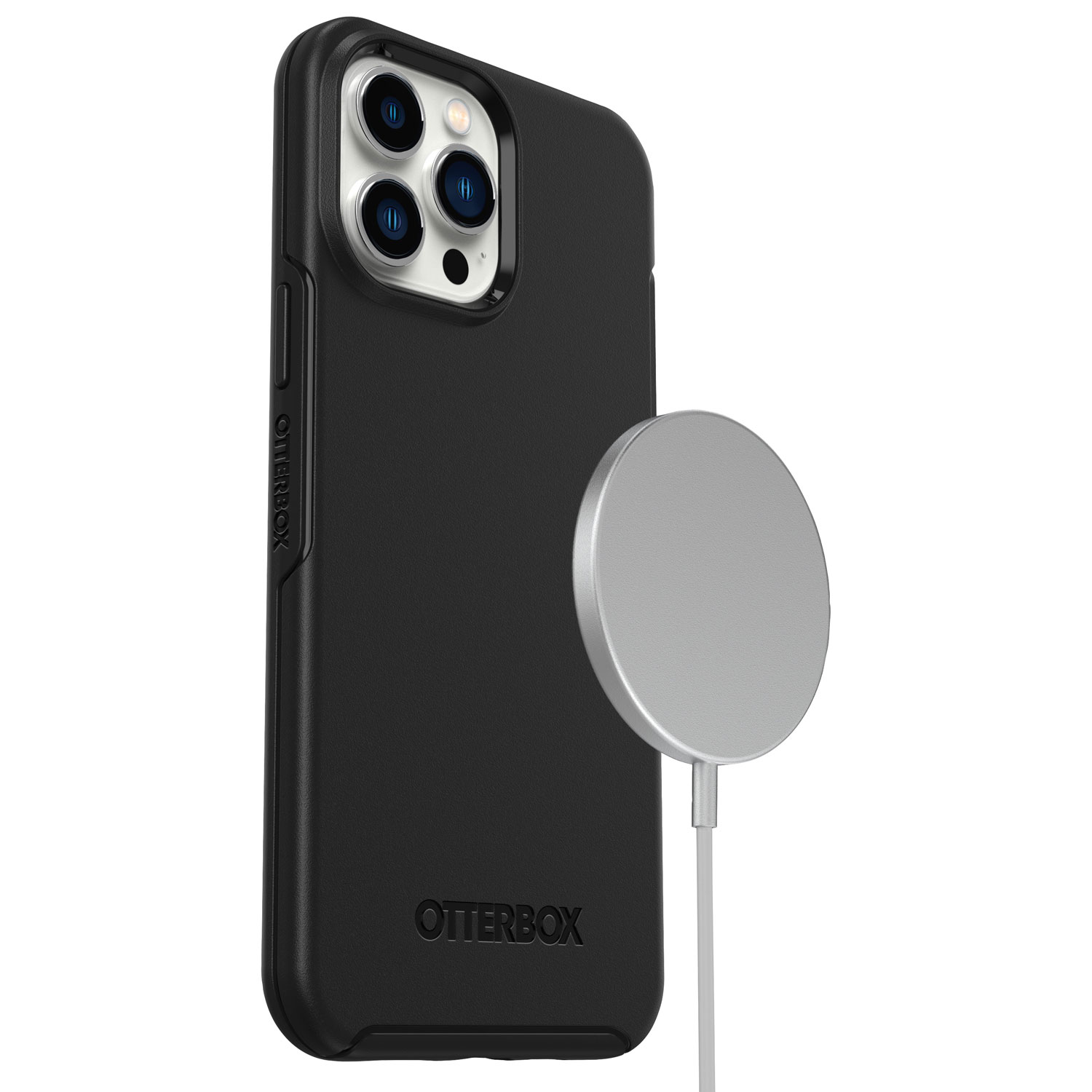 OtterBox Symmetry Fitted Hard Shell Case for iPhone 13 Pro Max/12 Pro Max - Black