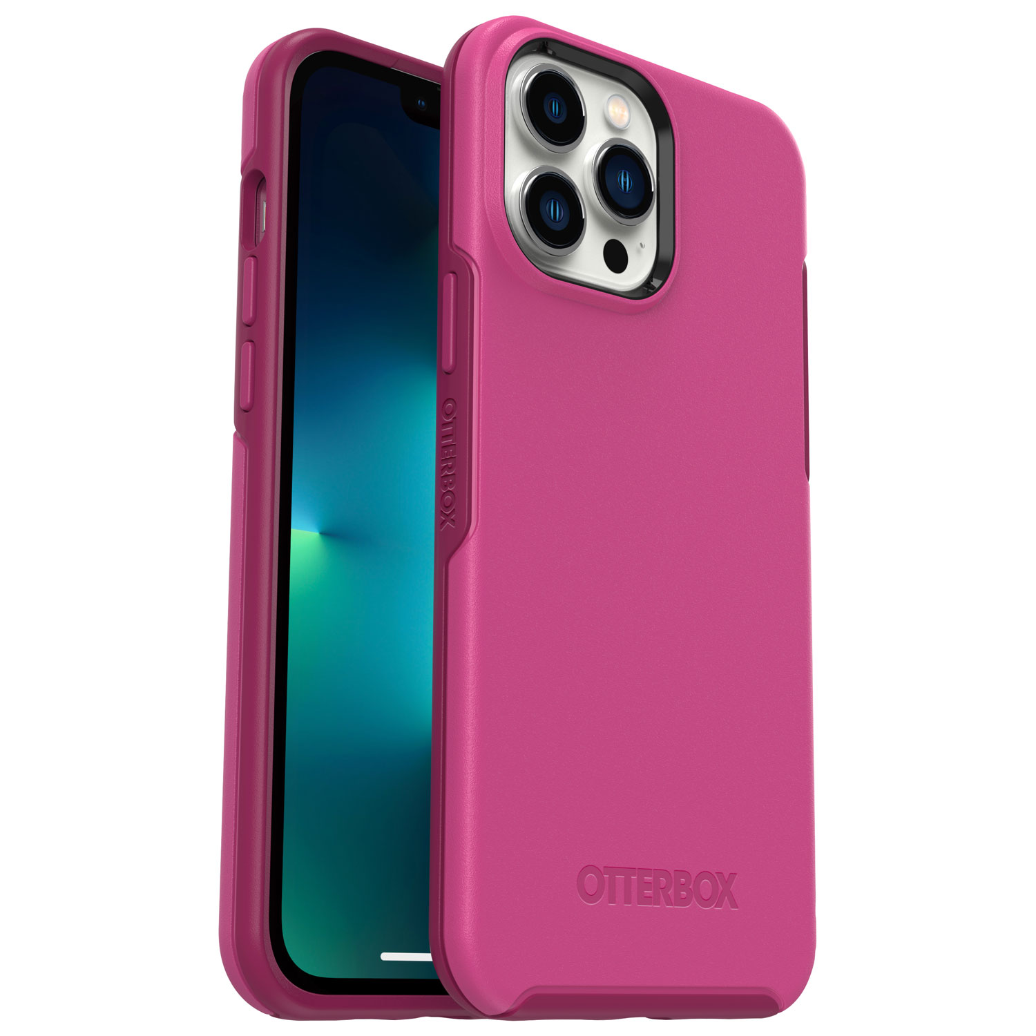 OtterBox Symmetry Fitted Hard Shell Case for iPhone 13 Pro Max/12 Pro Max - Pink