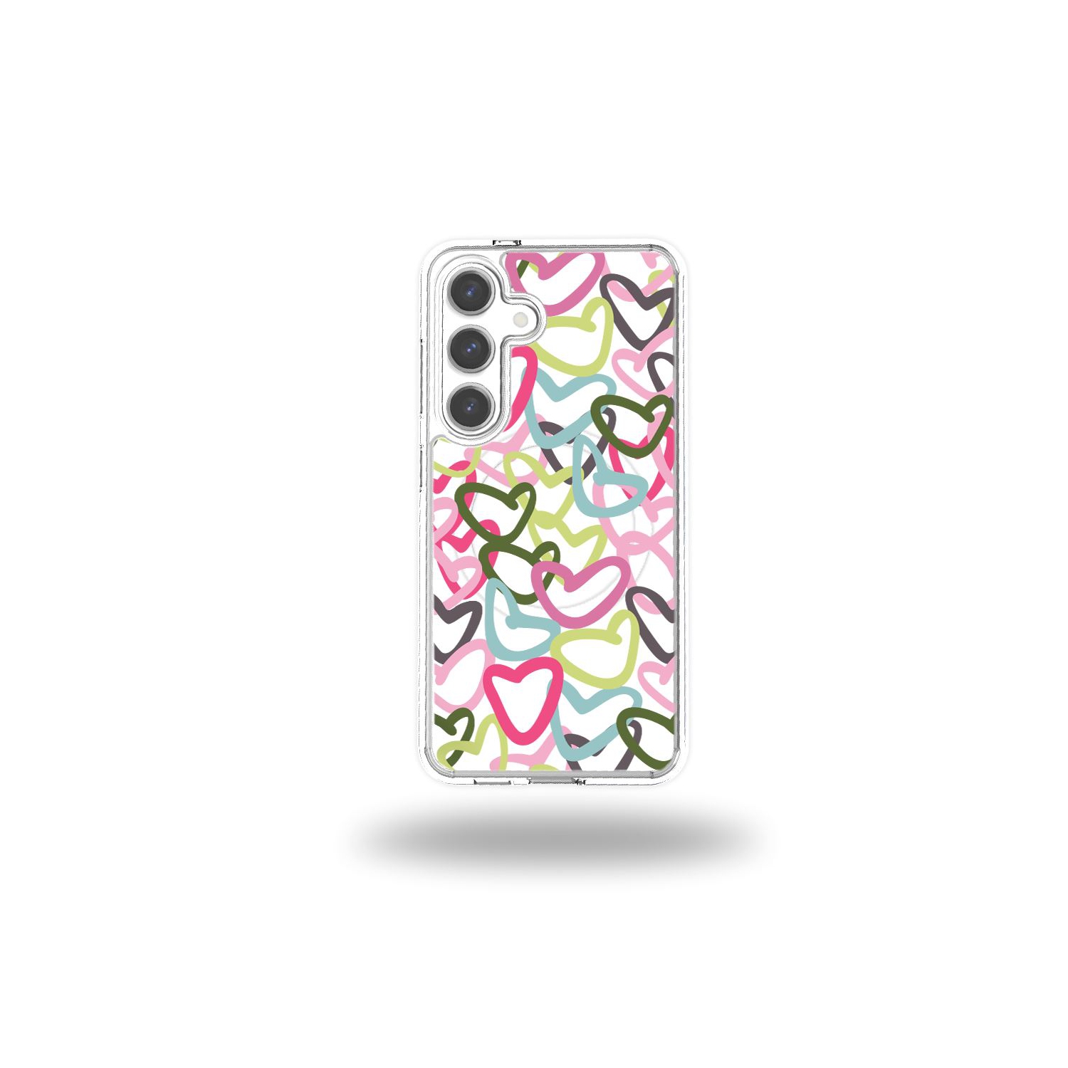 Samsung Galaxy S24 Clear Case - Graffiti Design