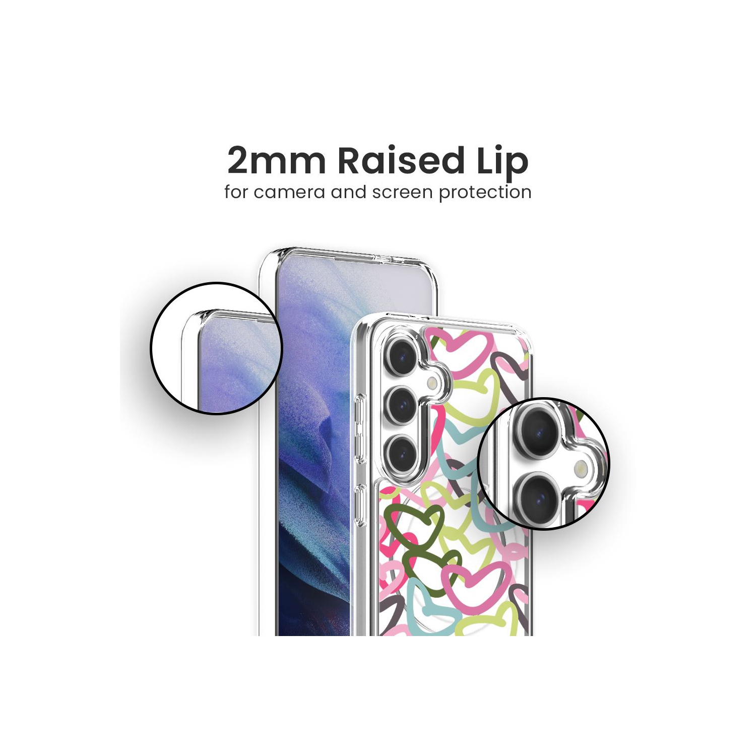 Samsung Galaxy S24 Clear Case - Graffiti Design