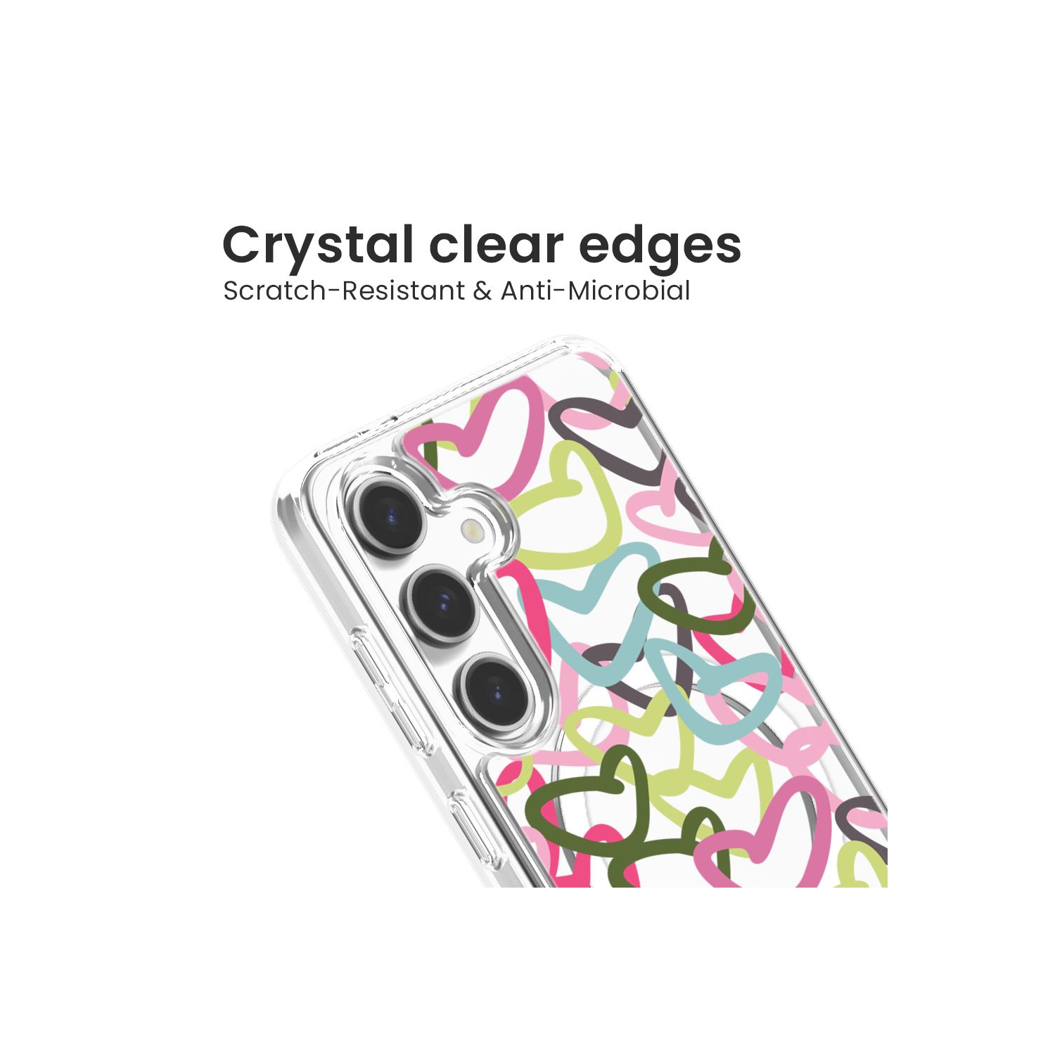 Samsung Galaxy S24 Clear Case - Graffiti Design