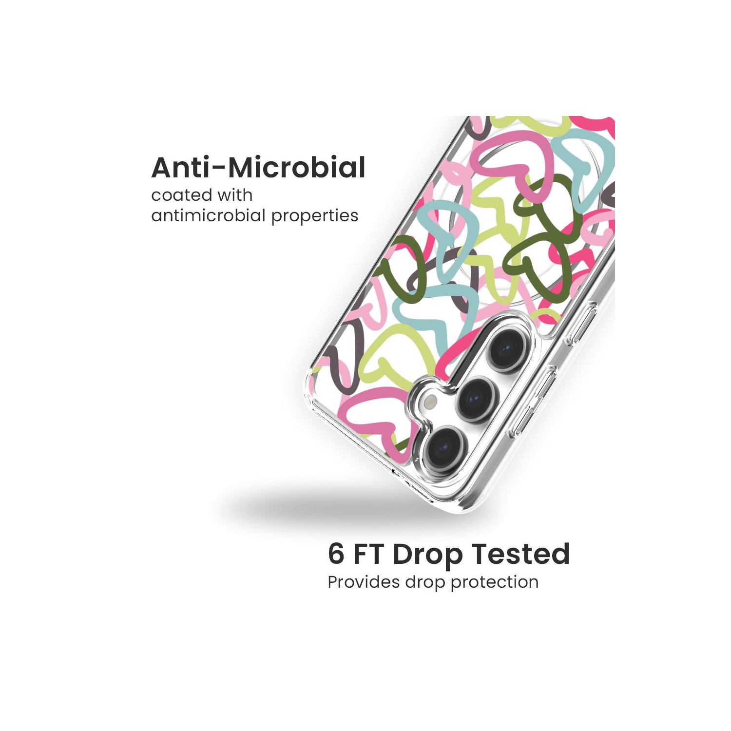 Samsung Galaxy S24 Clear Case - Graffiti Design