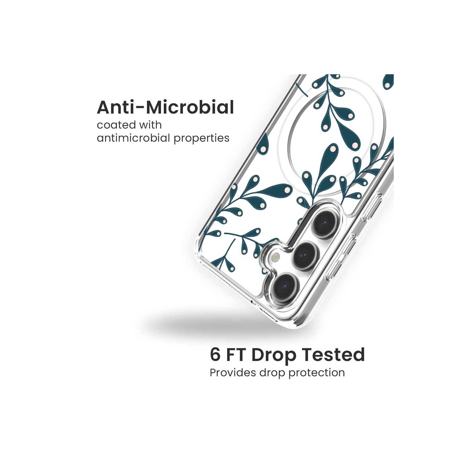 Samsung Galaxy S24 Clear Case - Lullaby Design