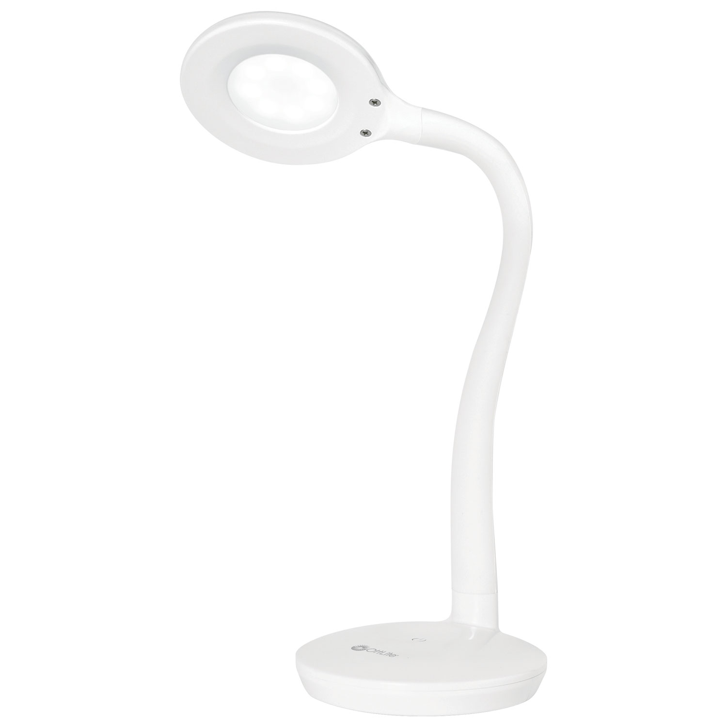 OttLite Soft Touch Traditional LED Desk Lamp - White