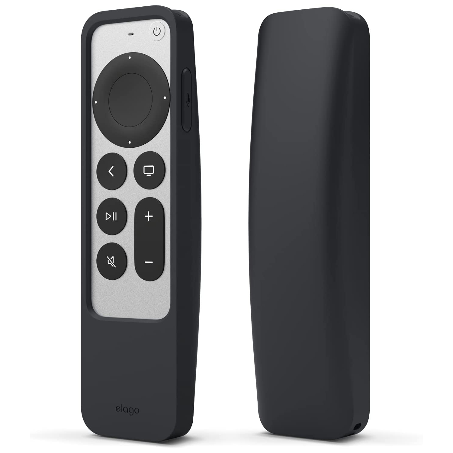 elago R5 Locator Case Compatible with 2021 Apple TV Siri Remote and Compatible with Apple AirTag - Lanyard Included, Heavy Shock Absorption, Drop