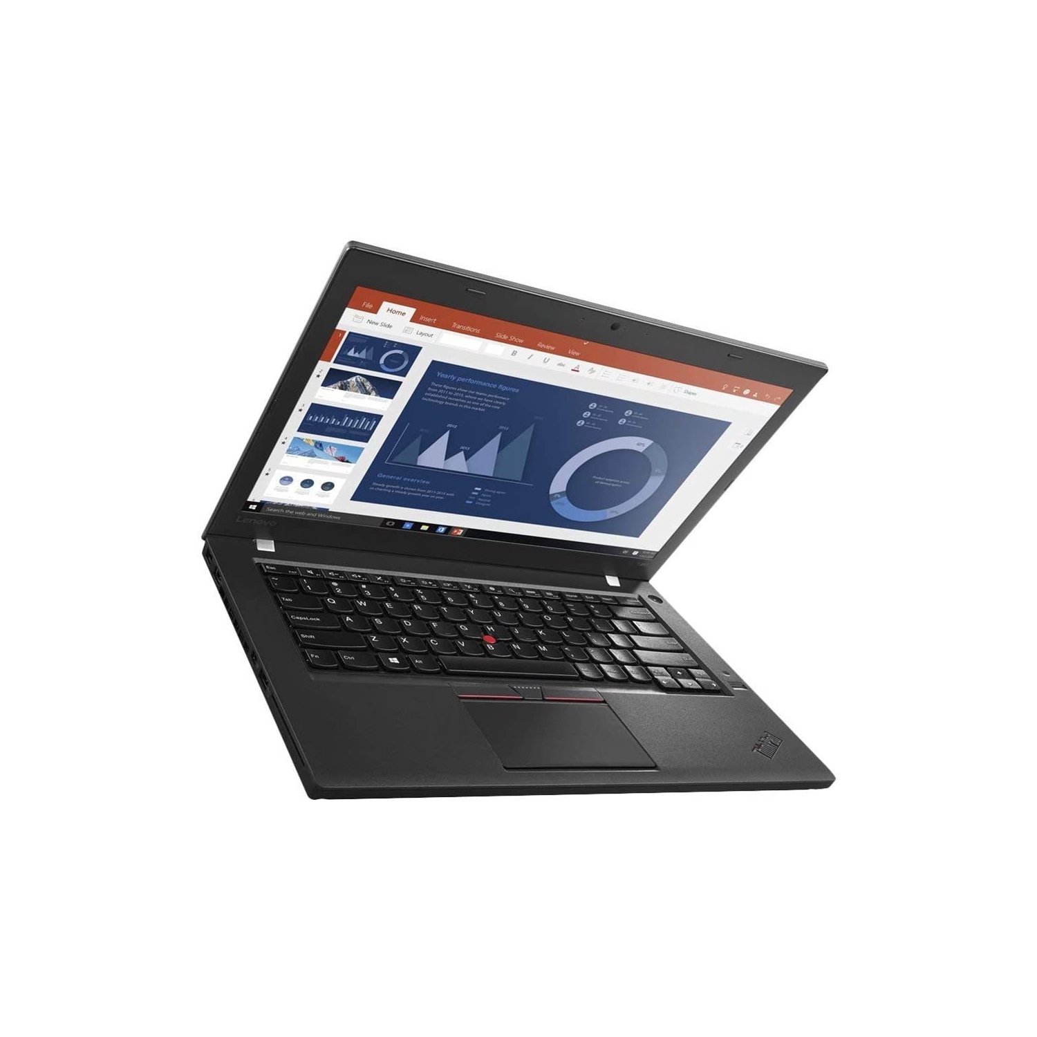 Ordinateur portable professionnel Lenovo Thinkpad T460 : Intel i5-6300U 2,4 GHz, 4 Go de RAM, 240 Go de SSD, écran de 14 pouces, webcam, HDMI, Win 10