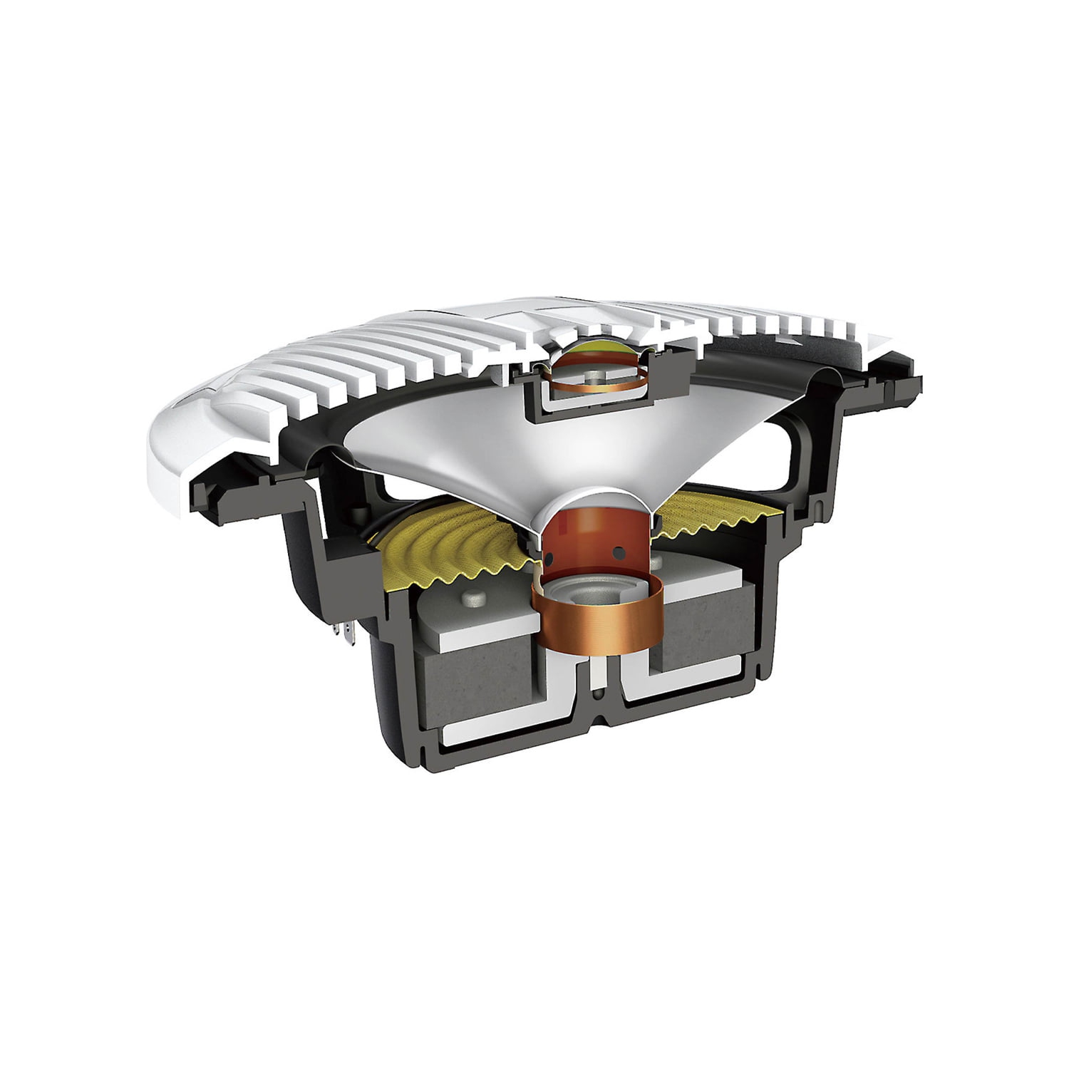 Pioneer TS-ME650FC 6-1/2" 2-Way, 200w Max Power, IPX7, Classic Grille Design - Haut-parleurs marins