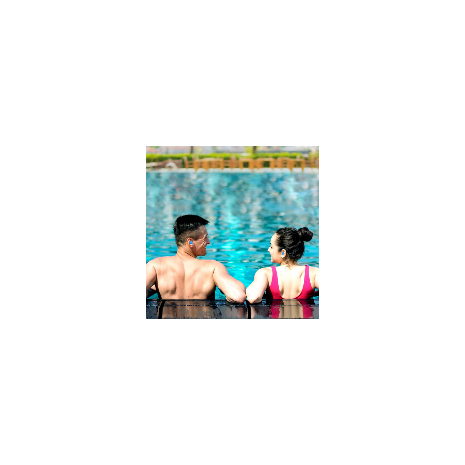 ISTAR Soft Silicone Ear Plugs for Noise Reduction Sleeping Meditation Study Swimming Travel Earplugs Reusable - 12Pcs