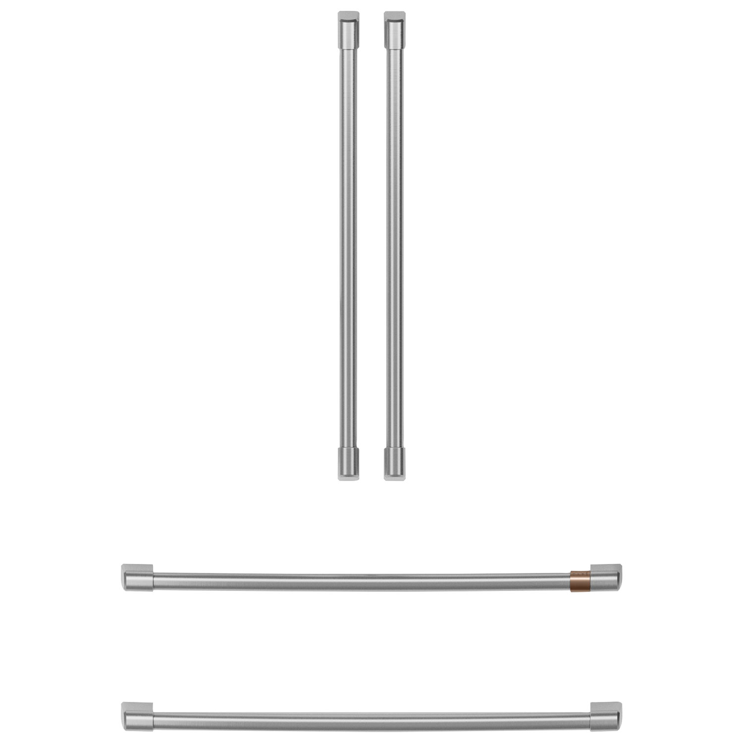 Café Refrigerator Handle Kit - Brushed Stainless