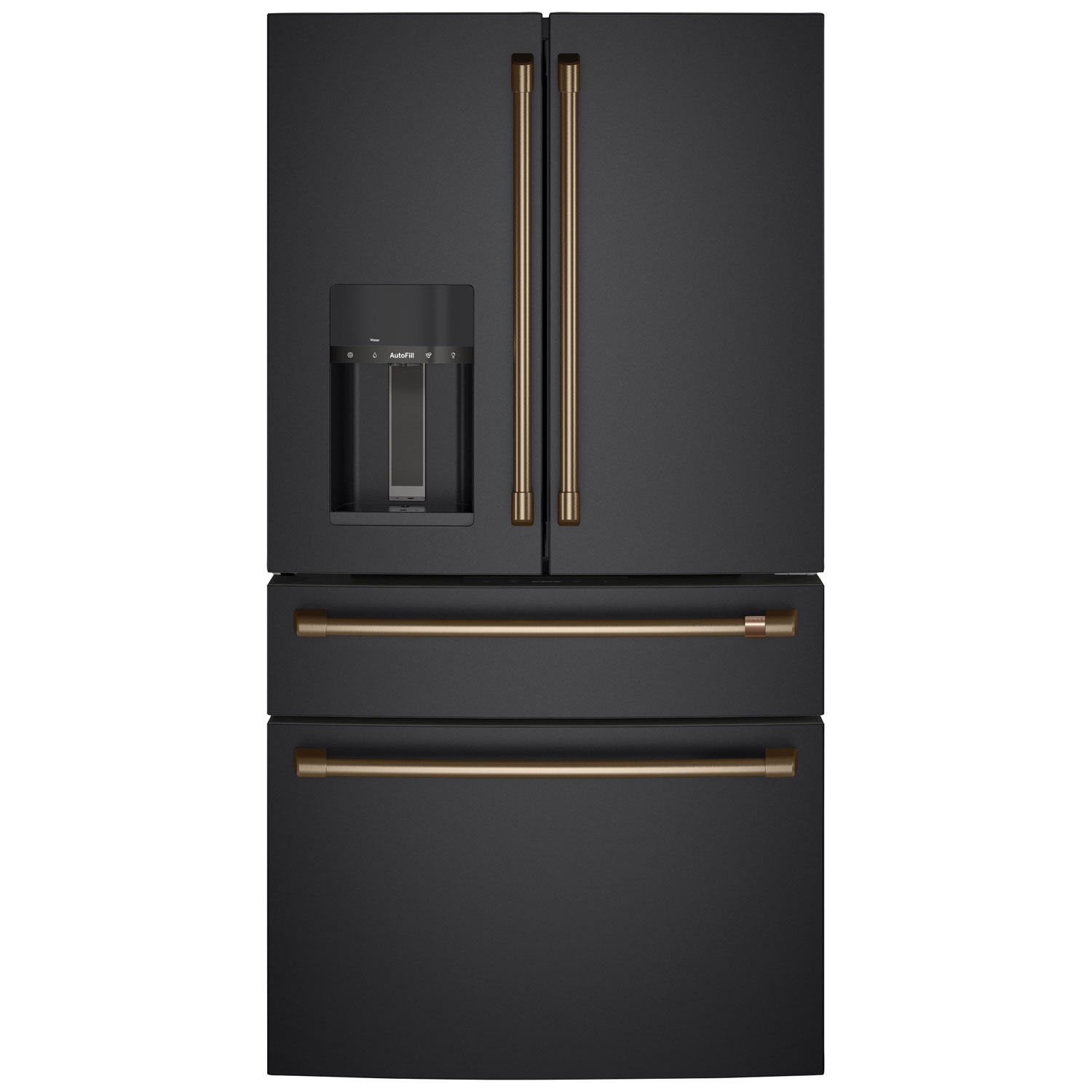 Café Refrigerator Handle Kit - Brushed Bronze