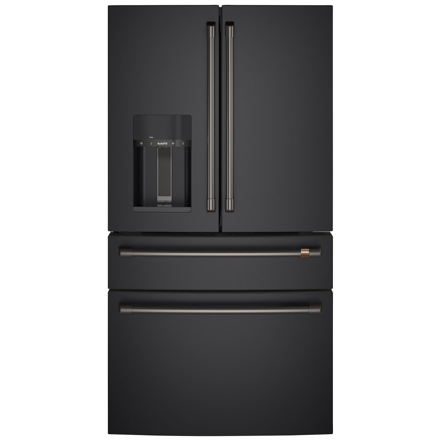 Café Refrigerator Handle Kit - Brushed Black