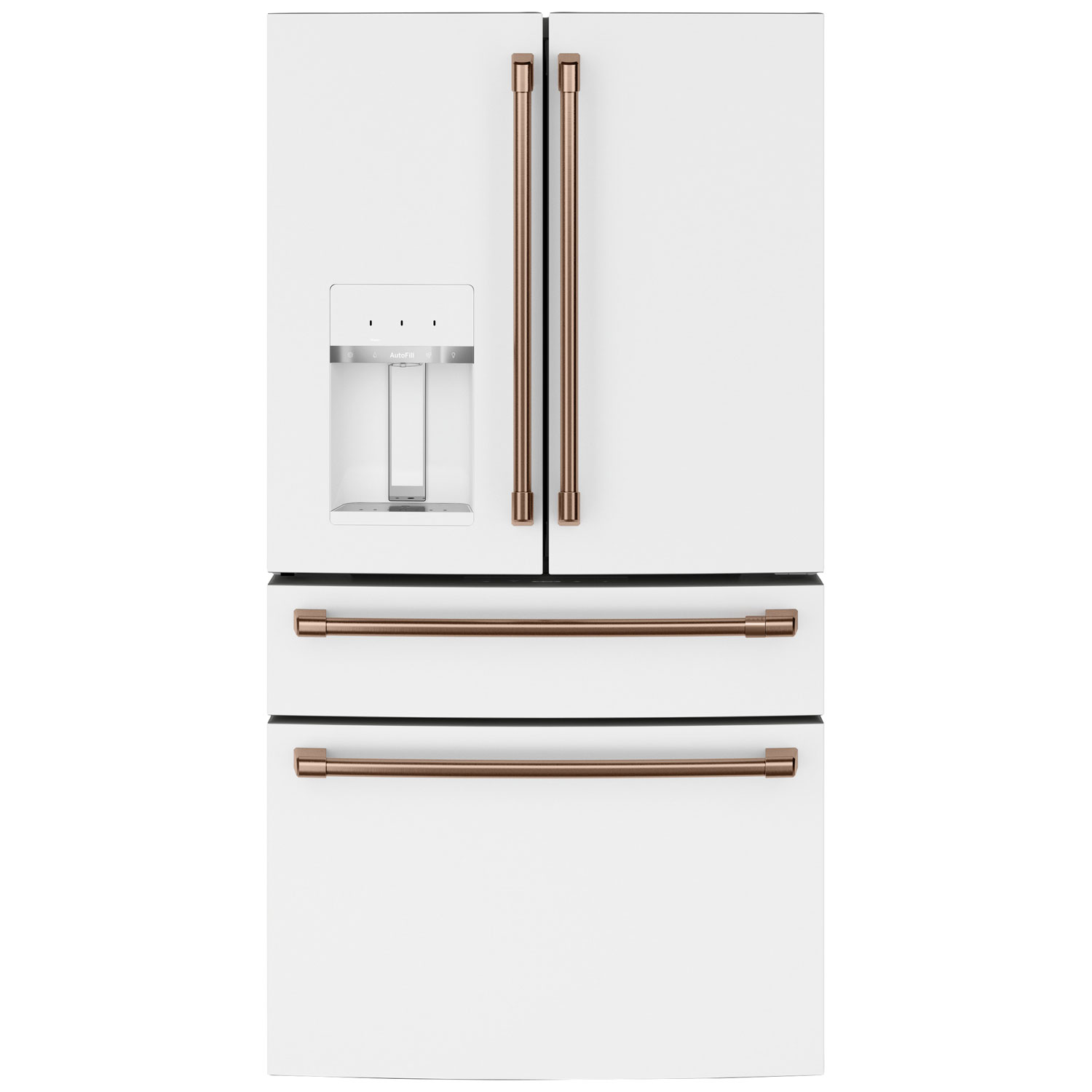 Café Refrigerator Handle Kit - Brushed Copper