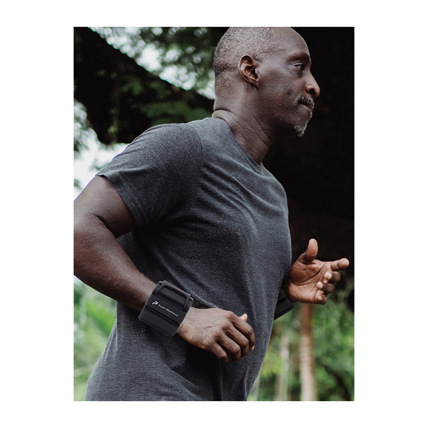 Plus 2 Variable Wrist and Ankle Weights - 1lb Pair- Black