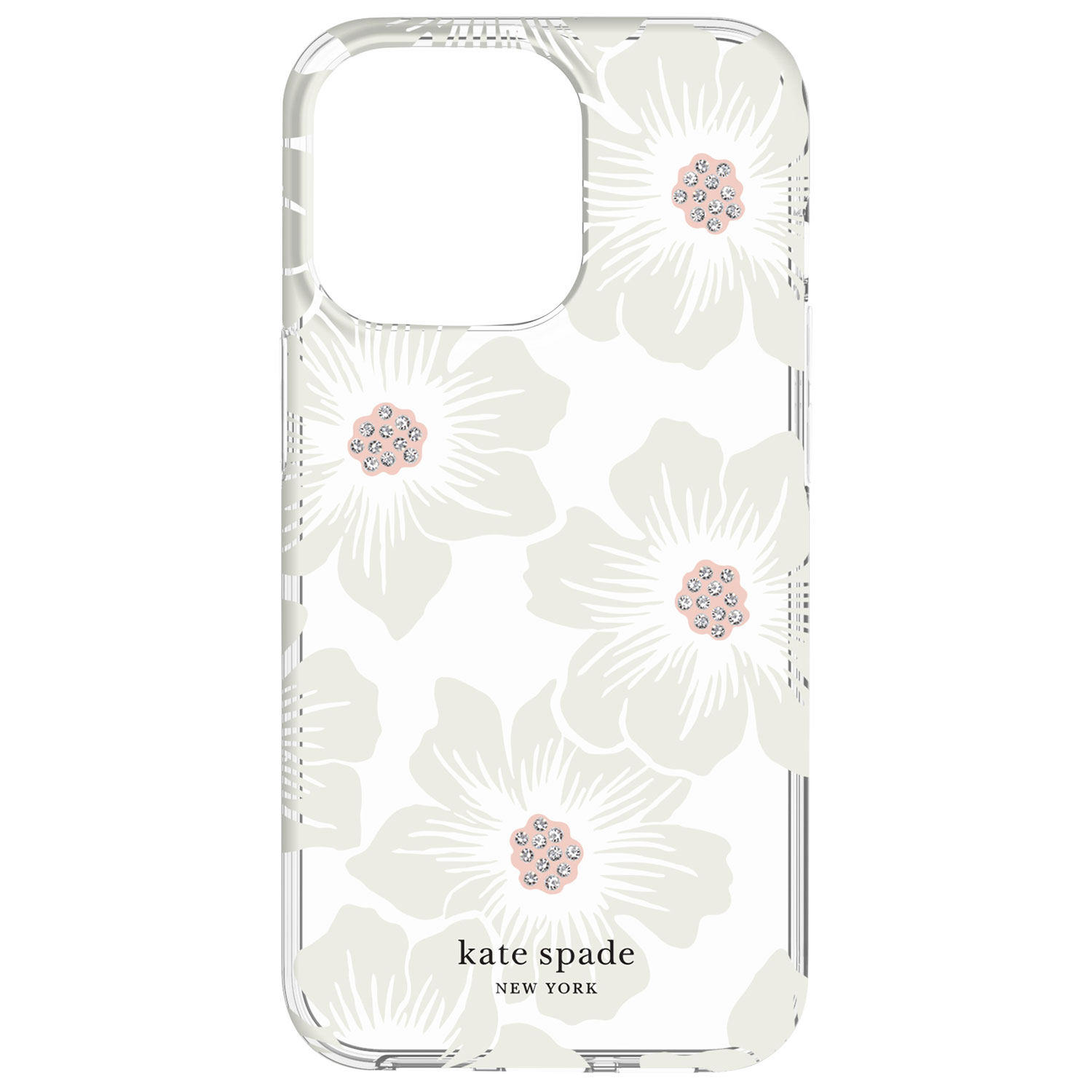 kate spade new york Fitted Hard Shell Case for iPhone 13 Pro - Hollyhock