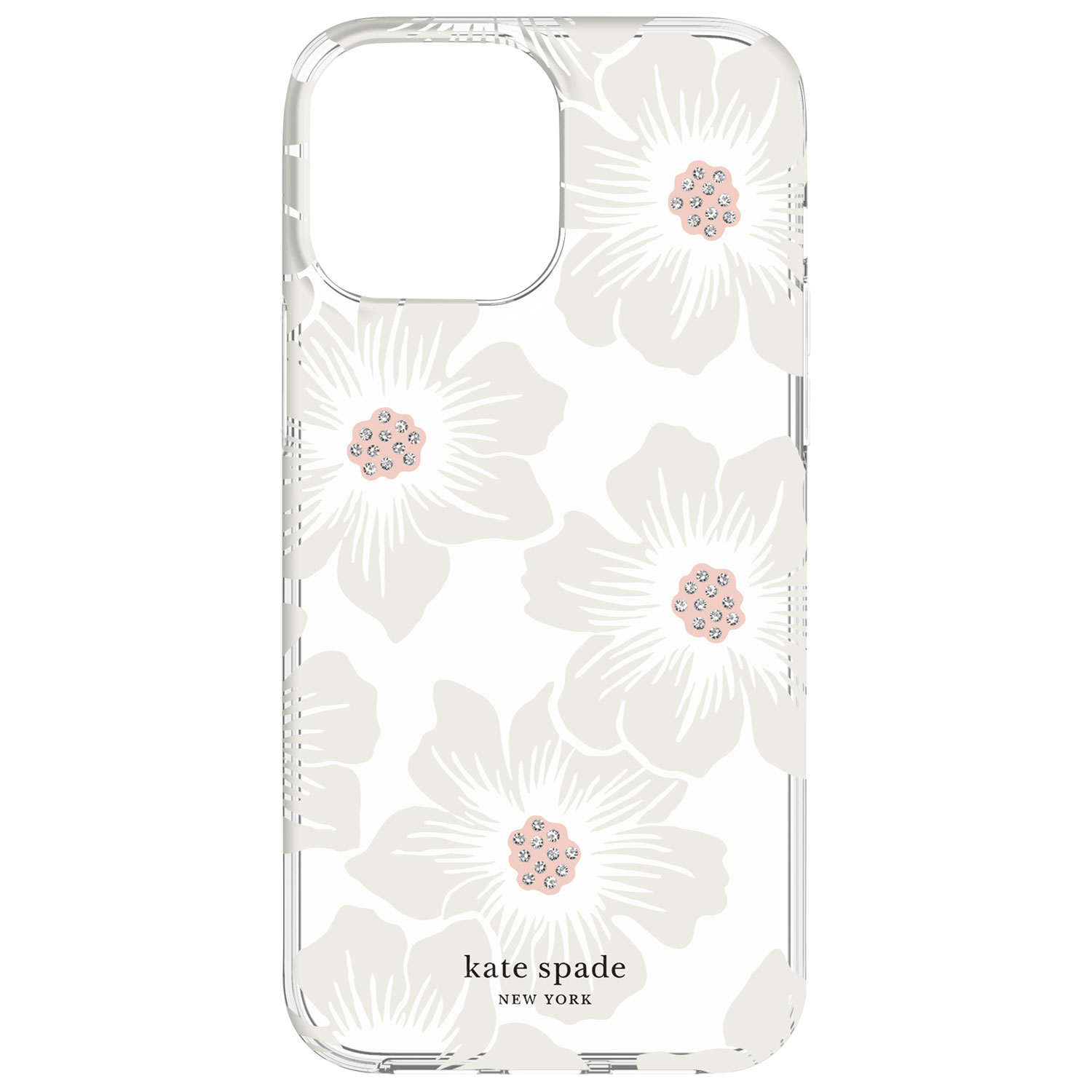 kate spade new york Fitted Hard Shell Case for iPhone 13 Pro Max - Hollyhock