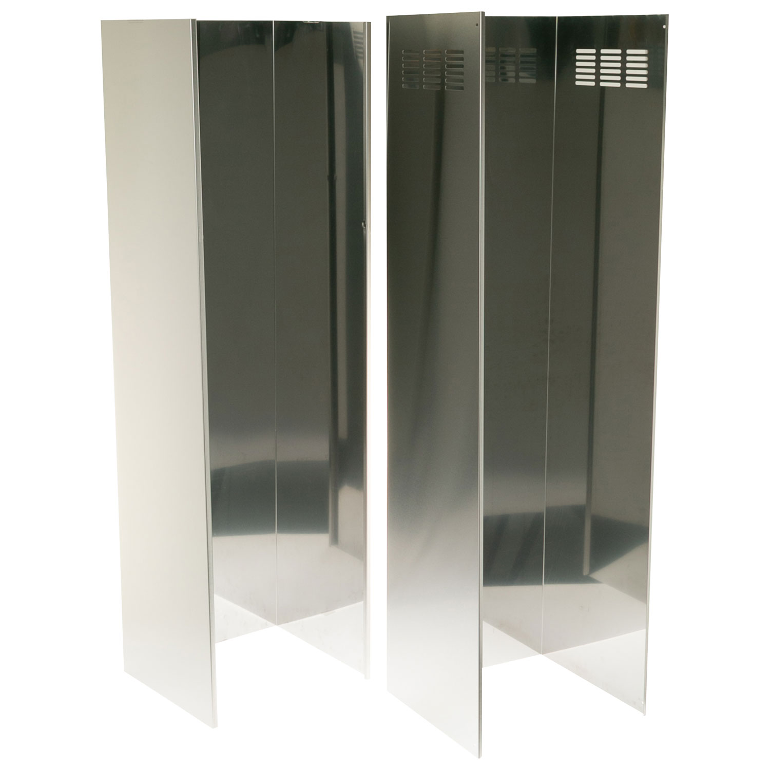 Trousse de cache-conduit pour plafond de 14 pi Profile de GE - Acier inoxydable