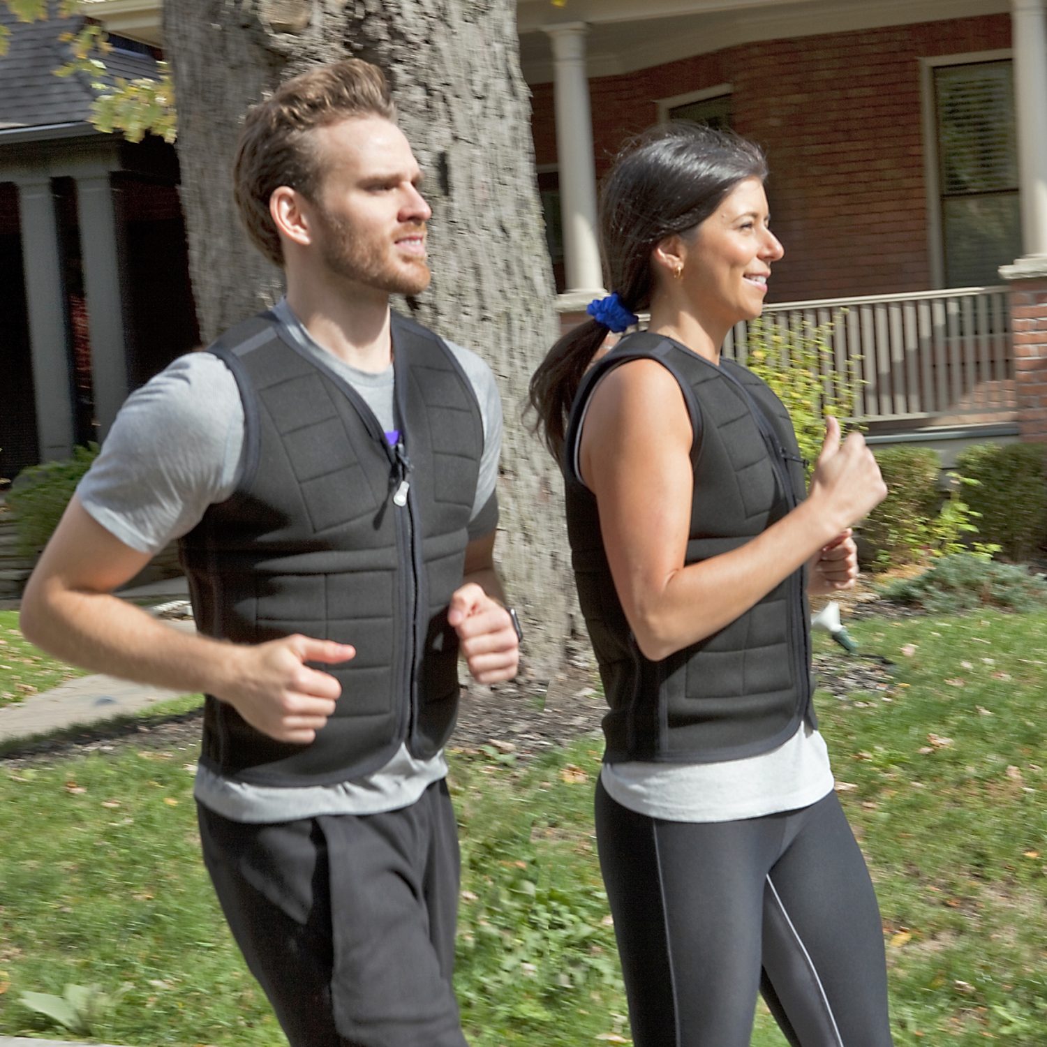 Power Weighted Fitness Vest: Unisex Medium - Includes 10 lbs. of 8 oz weights - Customer Voted 'Most Comfortable'