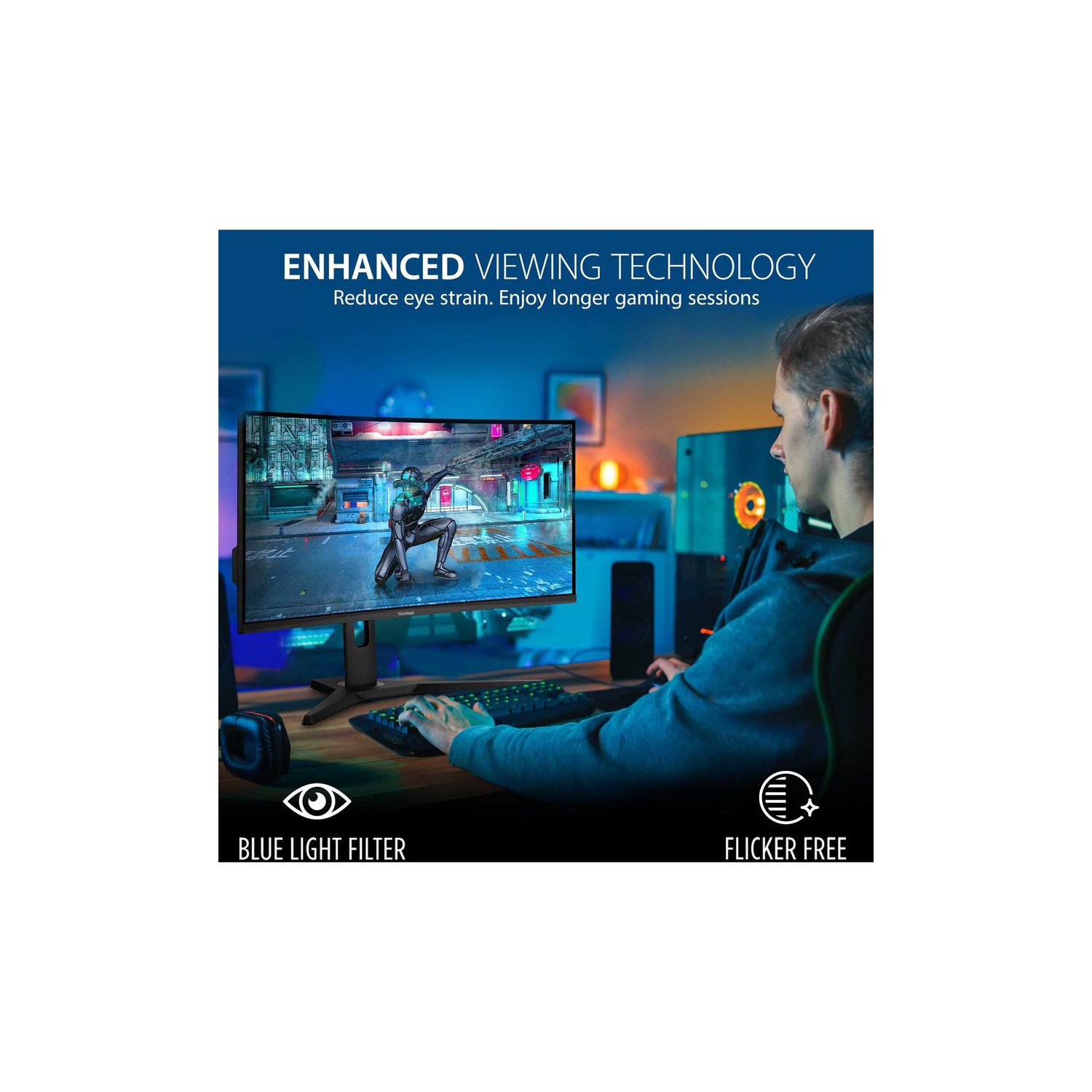 Moniteur LED VX3418-2KPC VX3418-2KPC de ViewSonic