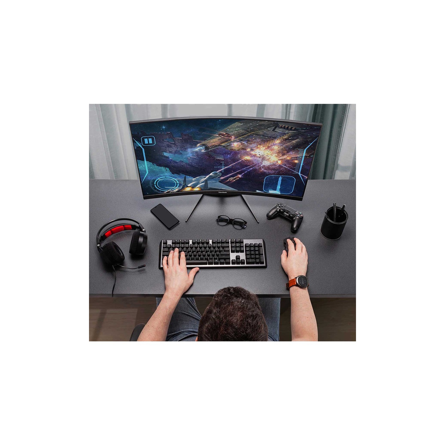 Moniteur LED VX3418-2KPC VX3418-2KPC de ViewSonic