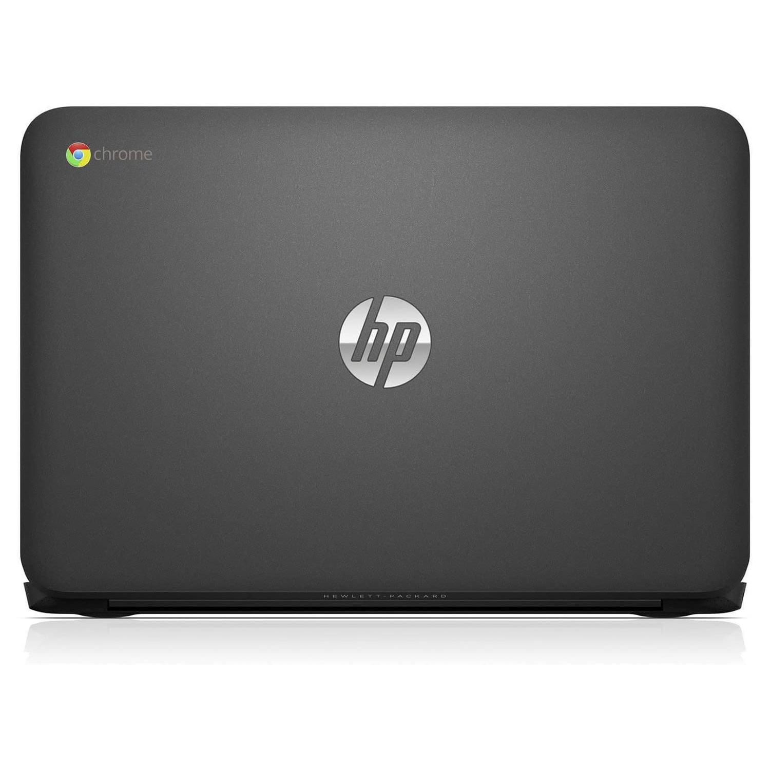 Remis à neuf - Chromebook 11 G2 de 11.6 po de HP (Exynos 5250 de Samsung/RAM 2 Go/SSD 16 Go) clavier QWERTY américain - Argenté/Noir