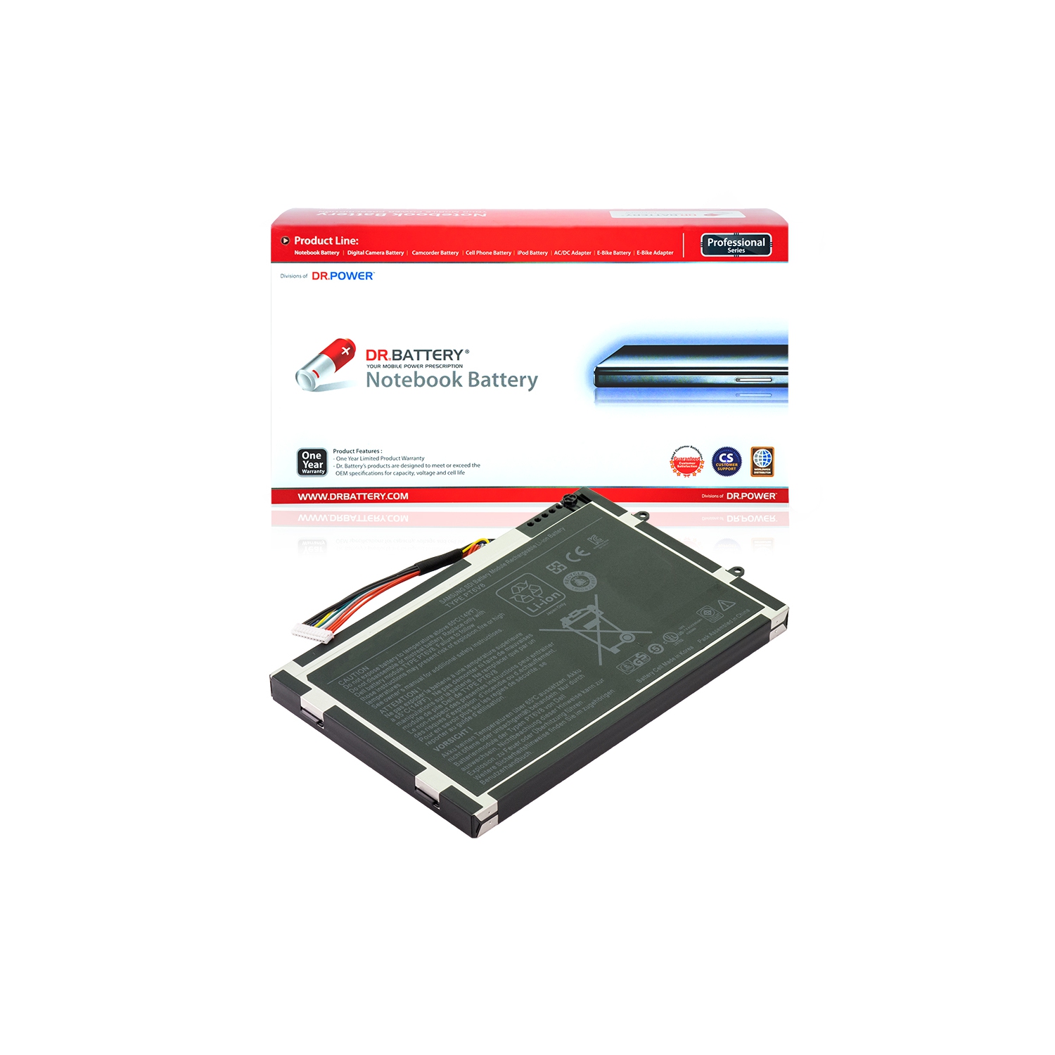 DR. BATTERY - Replacement for Dell Alienware P06T002 / P06T003 / P18G / P18G001 / P18G002 / KR08P6X6 / P06T / PT6V8 / T7YJ