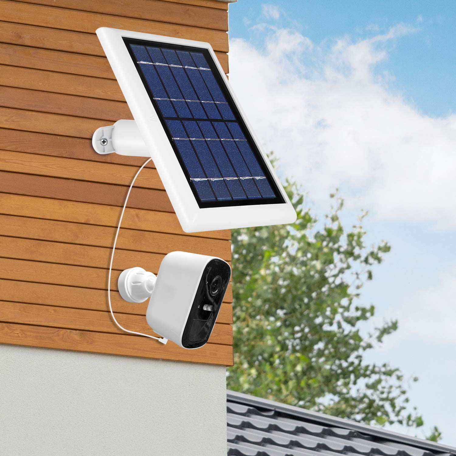 Panneau Solaire Avec Câble 3.9m pour Eufy Cam 2C et 2C Pro