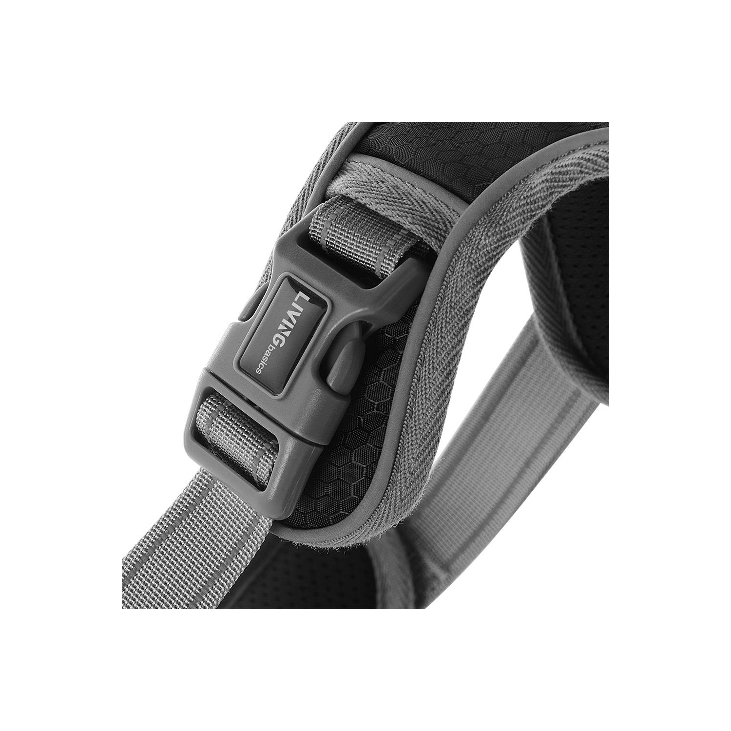 Dog Harness No-Pull Harness Adjustable Outdoor 3M Reflective Oxford Material Vest,XL - LIVINGbasics™