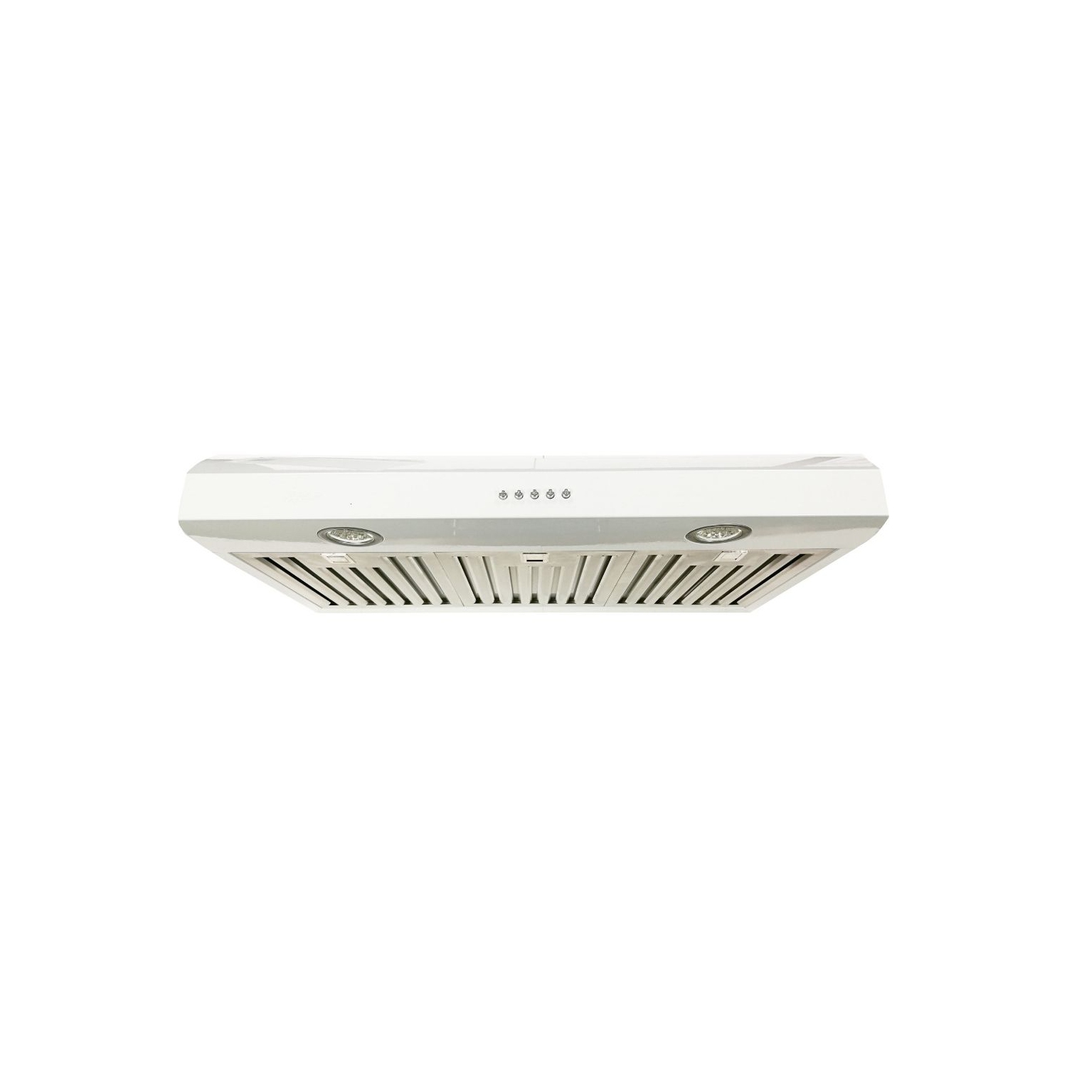 Cyclone 30" 570 CFM LED lights Undermount Range Hood - White