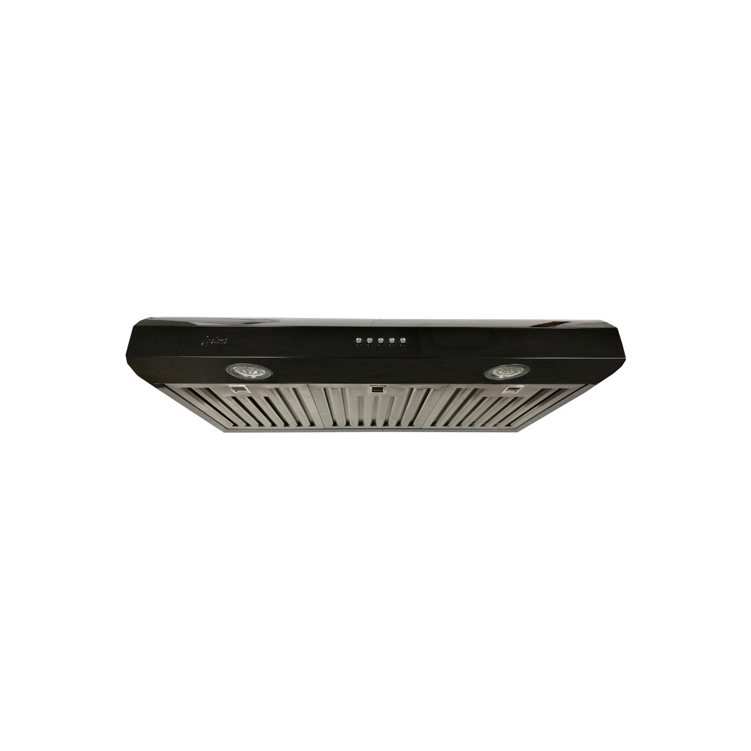 Cyclone 30" 570 CFM LED lights Undermount Range Hood - Black