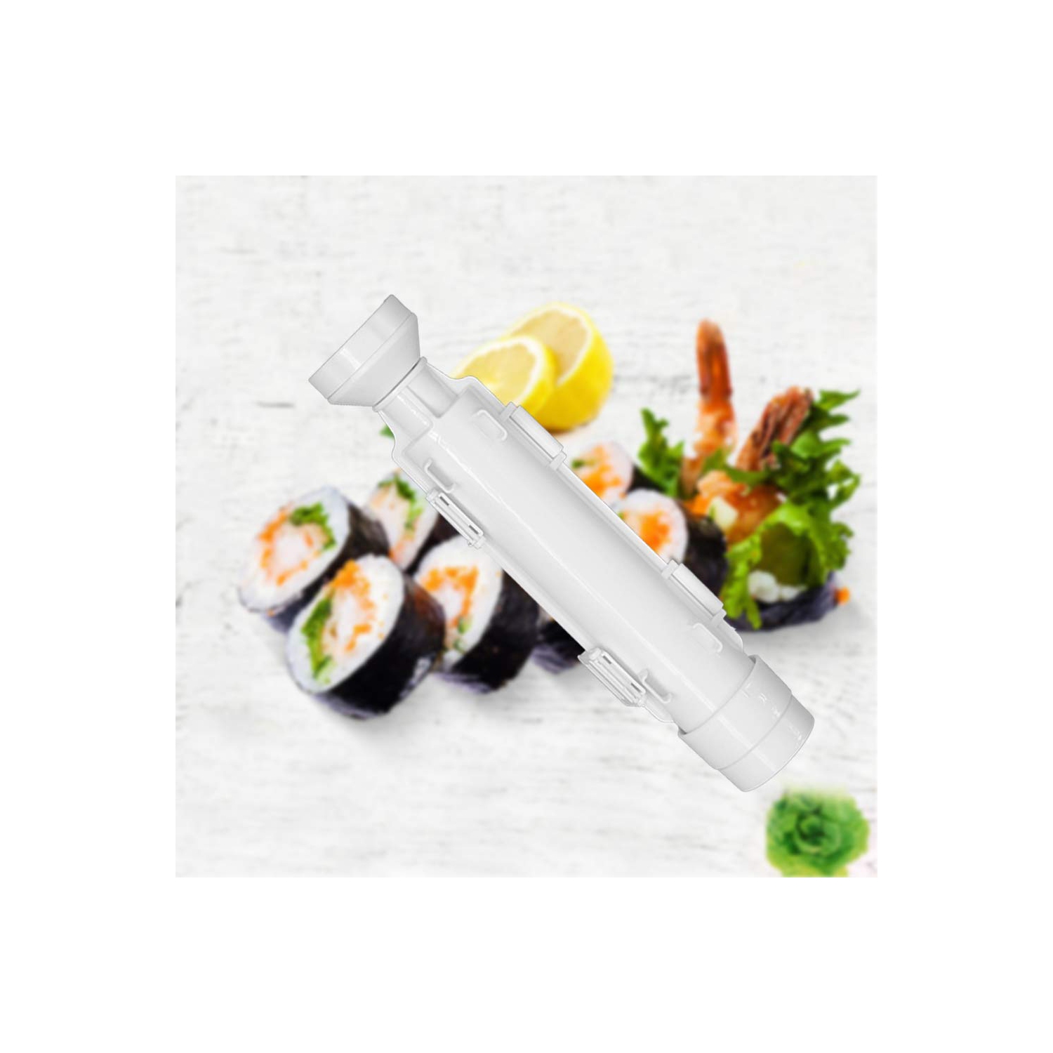 ISTAR Sushi Maker Roller Roll Mold Sushi Roller Bazooka Rice Meat  Vegetables DIY Sushi Making Machine Kitchen Sushi Tools