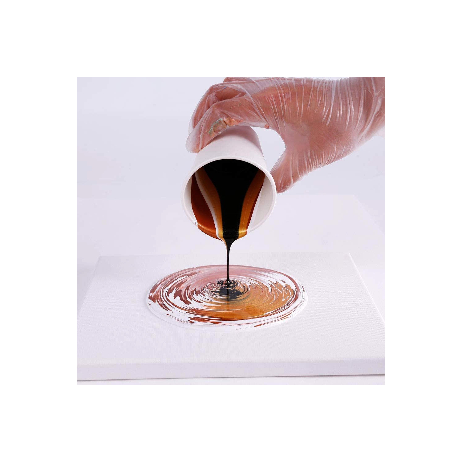 Fluid Acrylic Pouring Paint, 60ml/Tube, Set of 4 Colors - Cosmic