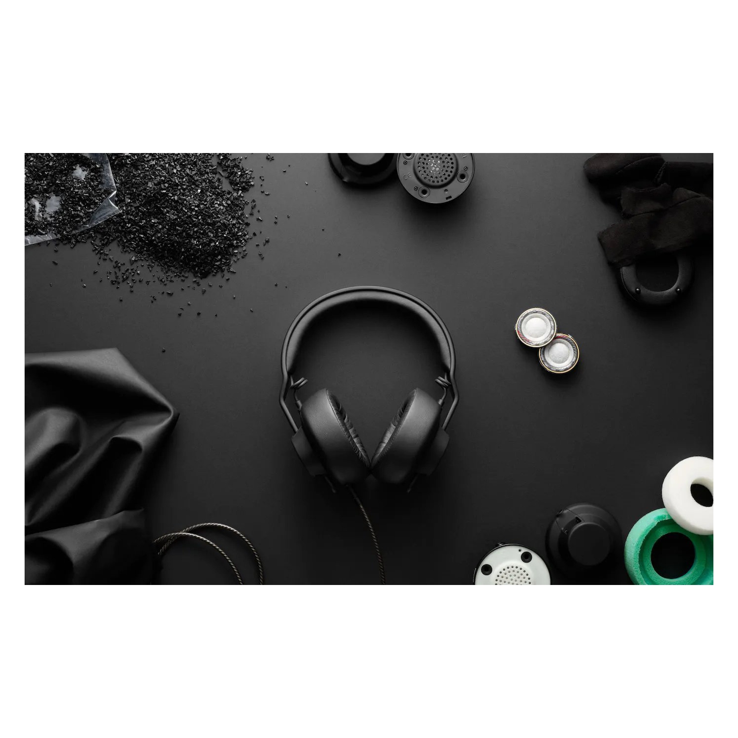 AIAIAI TMA-2 Studio XE V1 Over Ear Ultra-Light Weight Professional Studio Modular Headphones with S05 Speakers Units, Black
