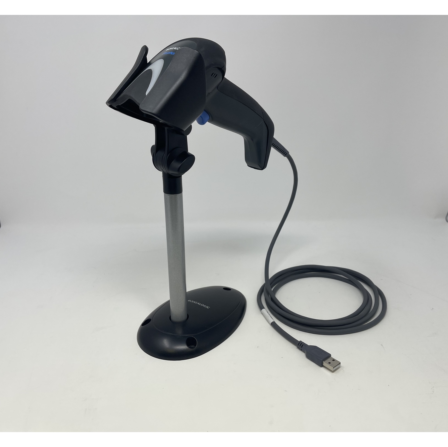 Refurbished (Good) - DATALOGIC GD4130-BK BARCODE SCANNER With Cable and  STAND