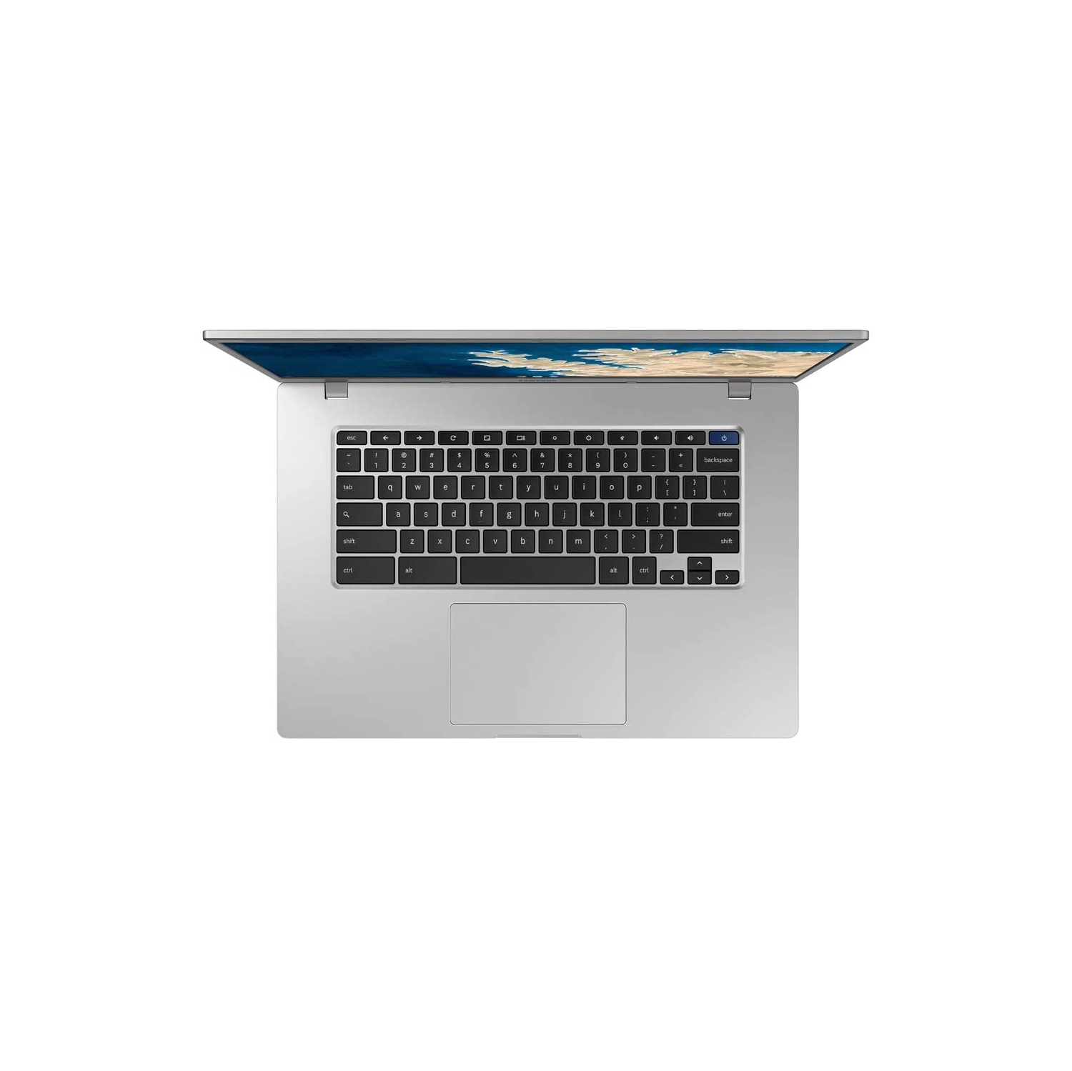 [Brand New] Samsung 15.6" HD Chromebook 4 - Intel Celeron N4000 - 4GB Memory - 64GB eMMC Flash Memory - Chrome OS - Platinum Titan