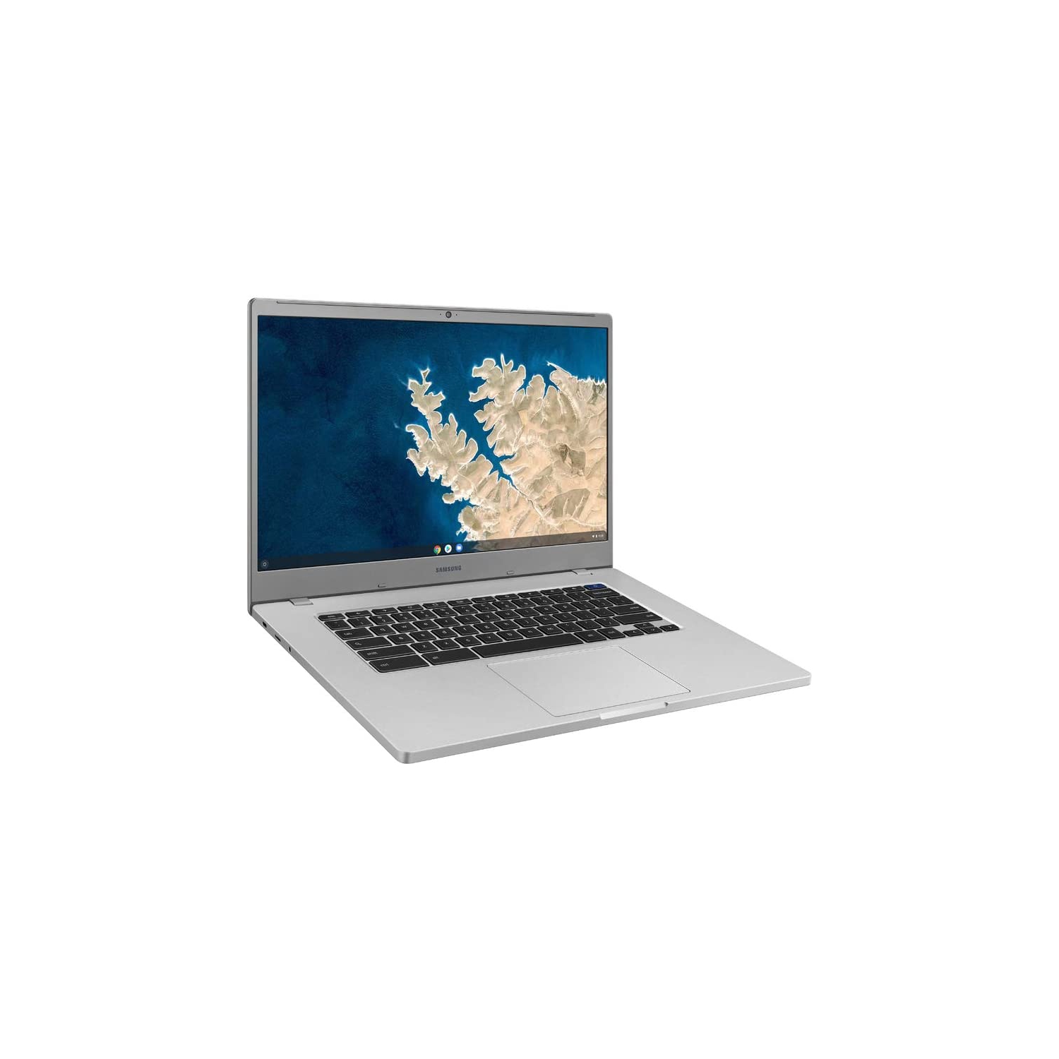 [Brand New] Samsung 15.6" HD Chromebook 4 - Intel Celeron N4000 - 4GB Memory - 64GB eMMC Flash Memory - Chrome OS - Platinum Titan