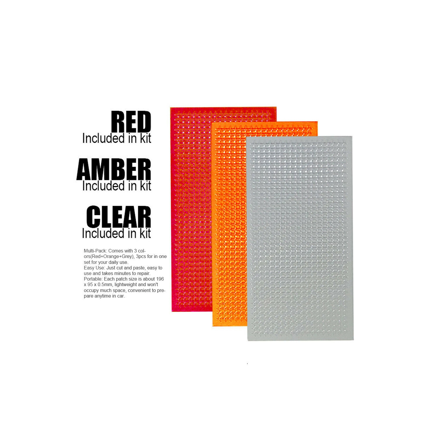 ISTAR Auto Lens Repair Kit Car Lights Crack Repair Film Multi-Pack Headlight Taillight Repair Tools