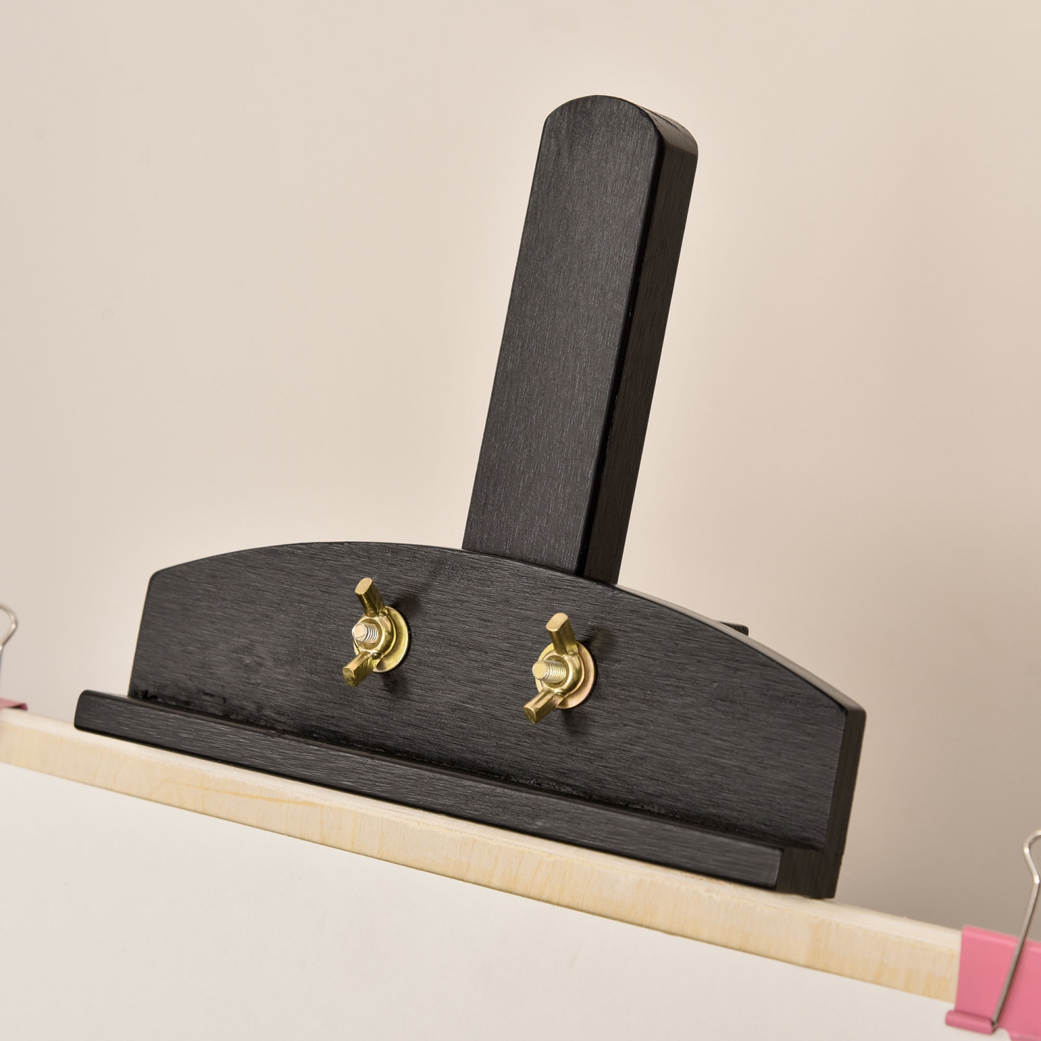 HOMCOM – Chevalet de peinture en pin de 55&nbsp;po, chevalet pliant réglable, s'incline jusqu'à 75° pour les adultes, les débutants et les étudiants,