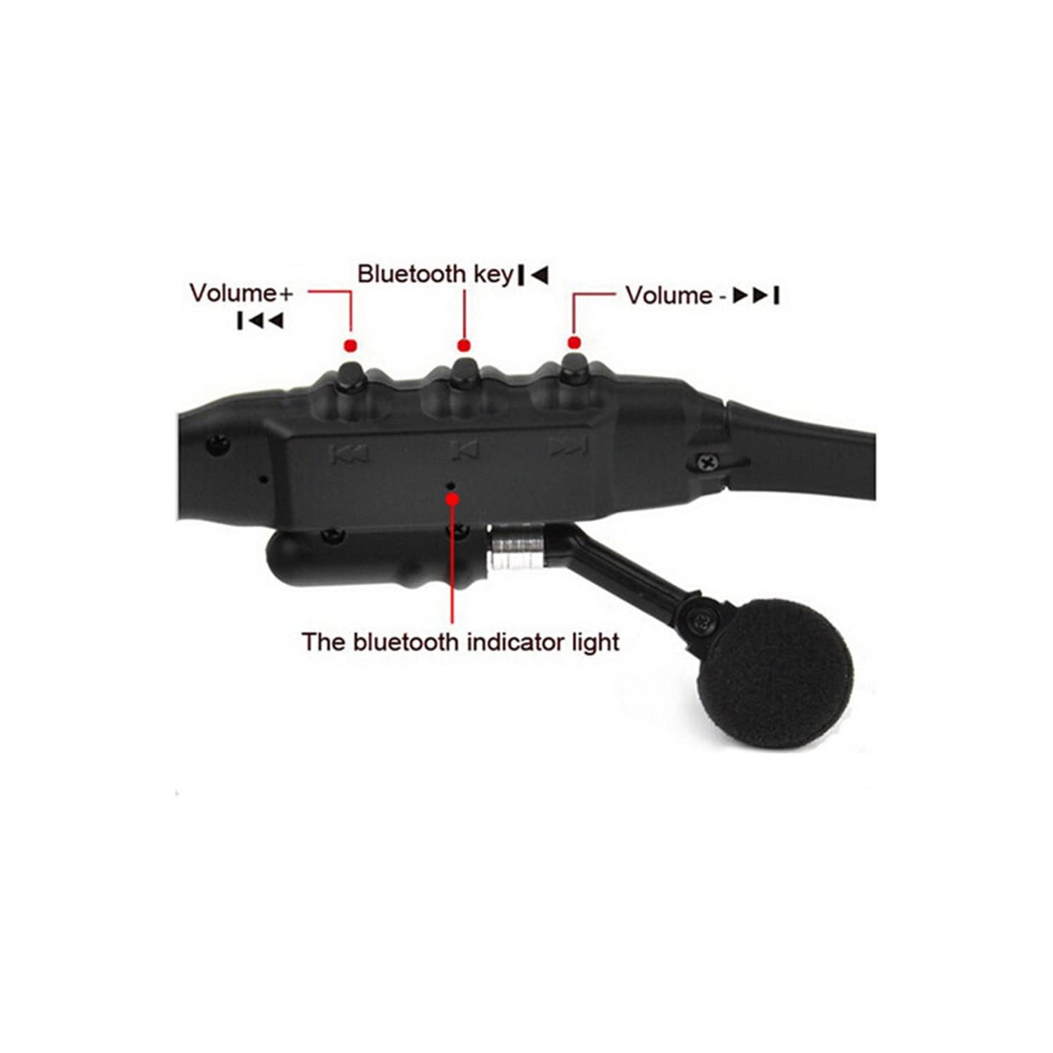 Wireless Bluetooth Headphones Sunglasses Anti-ray Stereo Music Bluetooth Headphones Support Both Headset and Hands-Free