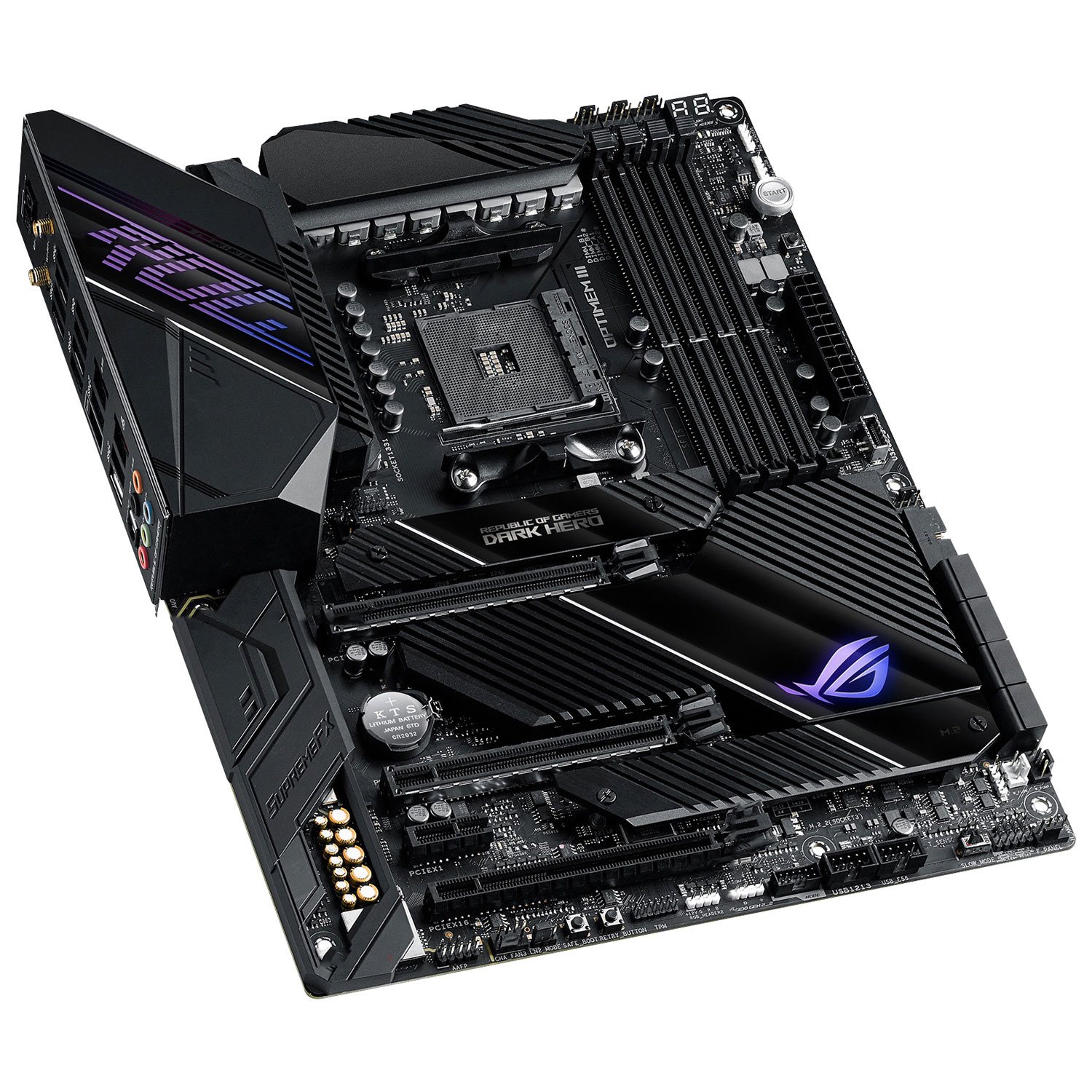 ASUS ROG Crosshair VIII Dark Hero ATX AM4 Motherboard | Best Buy