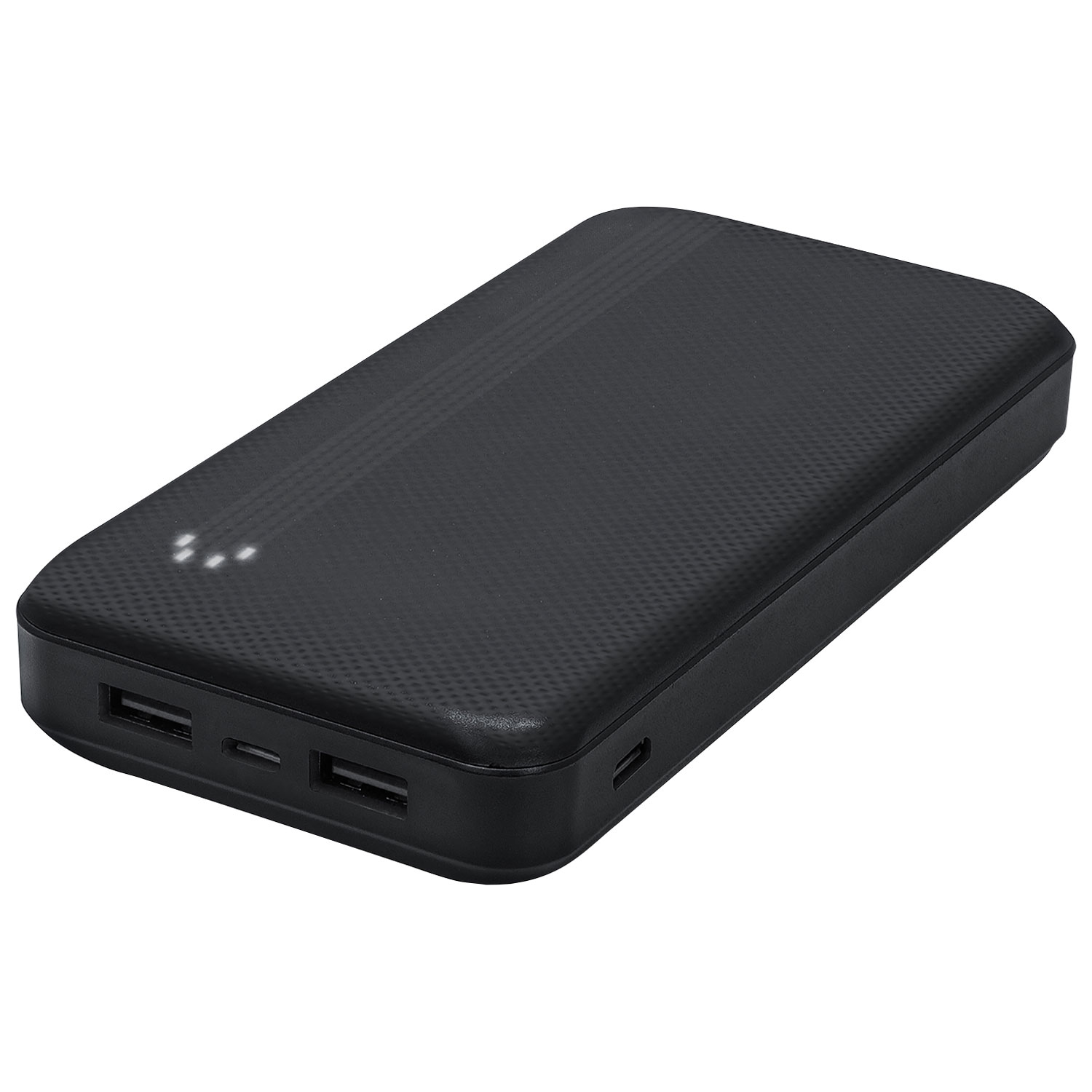 Chargeur portable de 15000 mAh TurboVolt+ de Helix - Noir