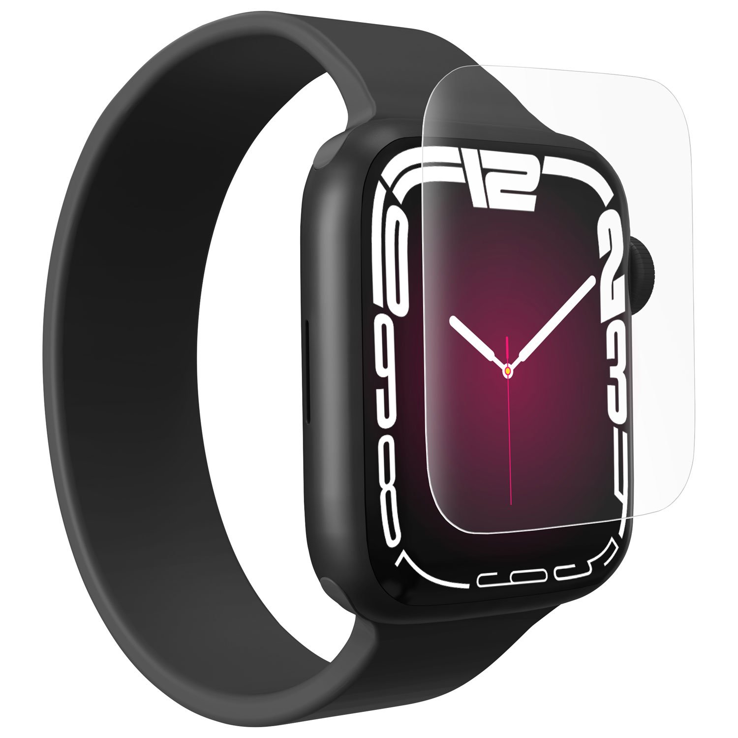 InvisibleShield by ZAGG Glass Fusion 41mm Screen Protector for Apple Watch