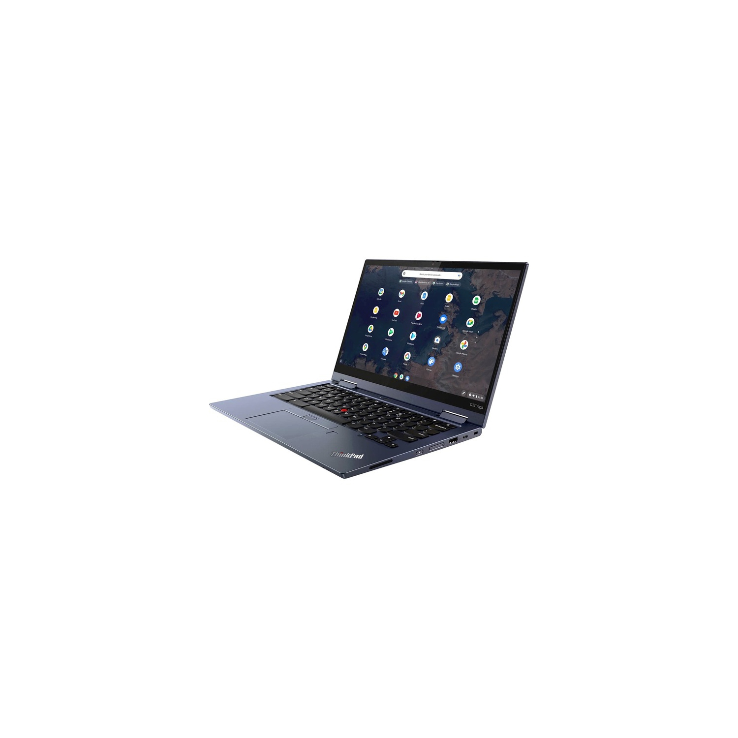 Lenovo ThinkPad C13 Yoga Chromebook Laptop, 13.3" FHD IPS Touch Narrow Bezel, Ryzen 3 3250C, AMD Radeon Graphics, 4GB, 128GB