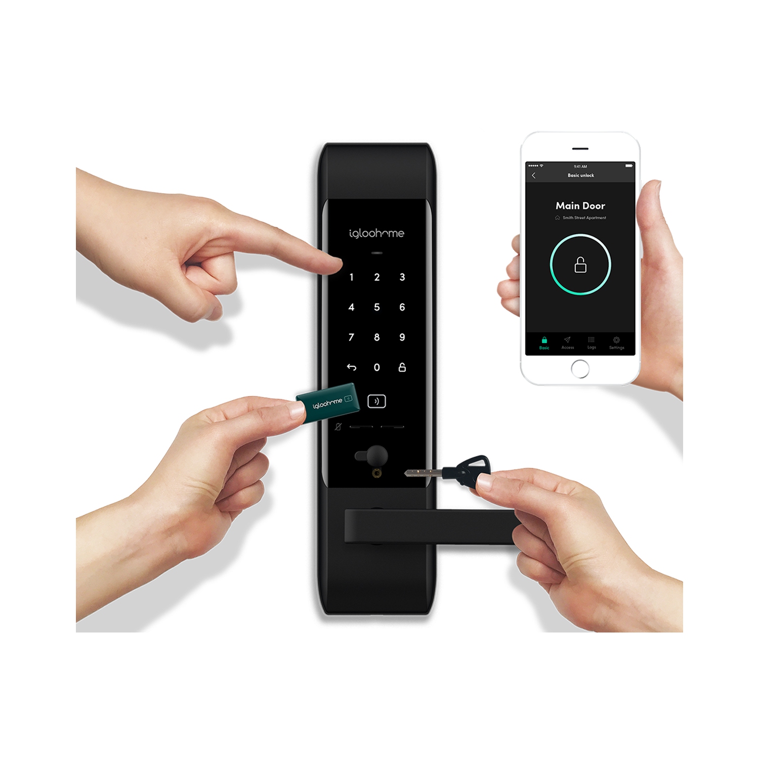 Mortaise à levier intelligent d’Igloohome