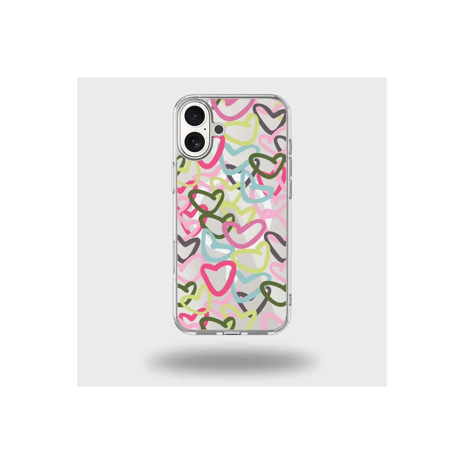 iPhone 17 Clear Case - Graffiti Design