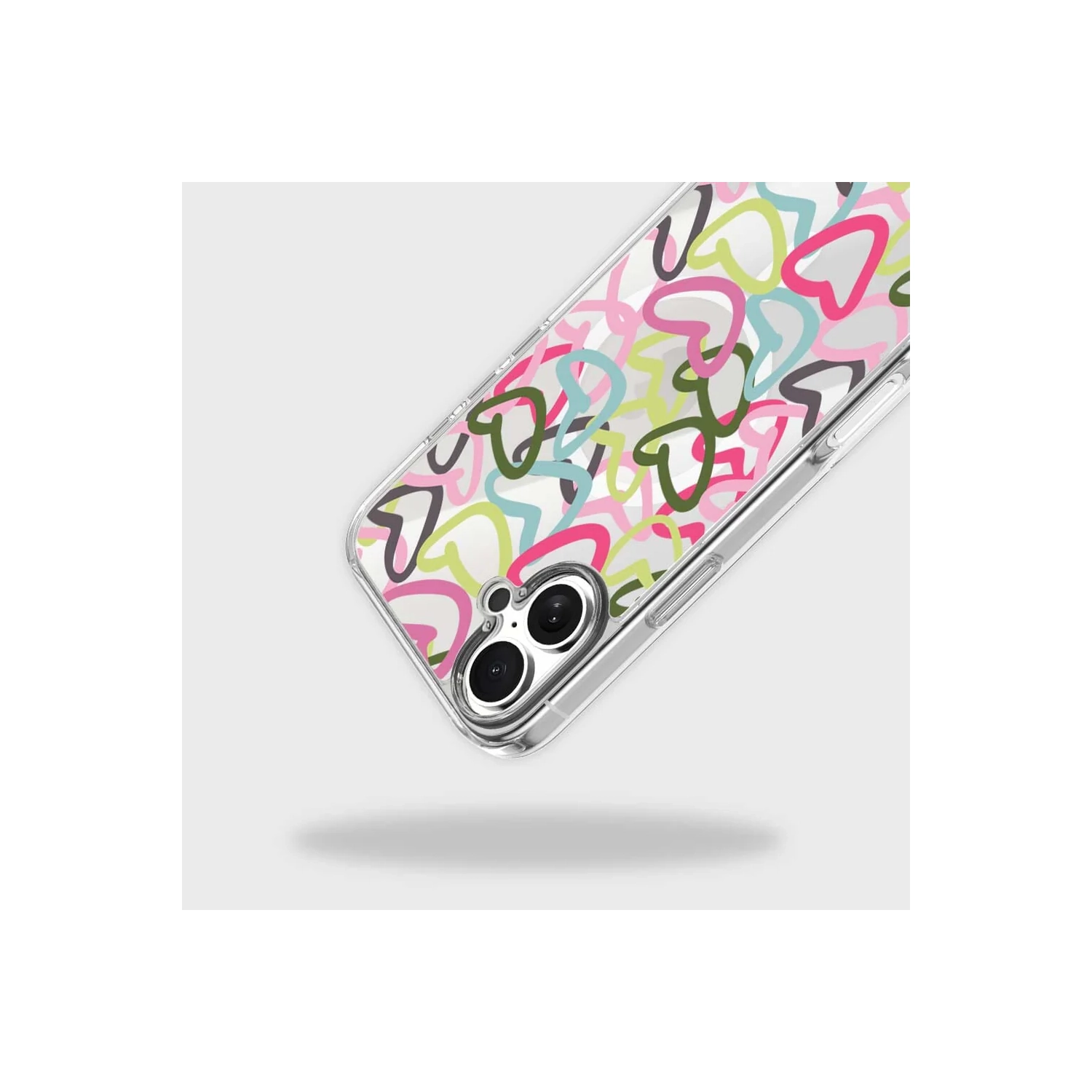iPhone 17 Clear Case - Graffiti Design