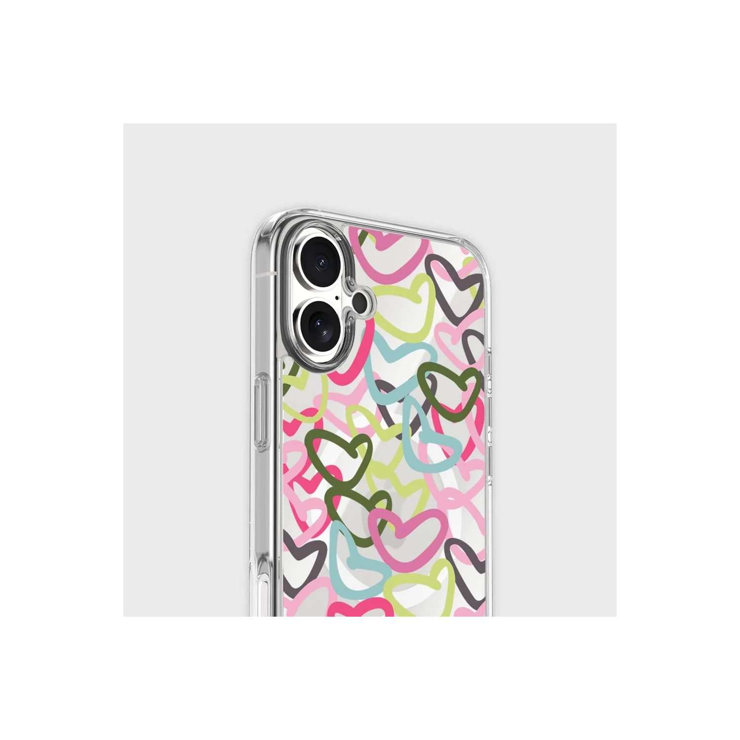 iPhone 17 Clear Case - Graffiti Design