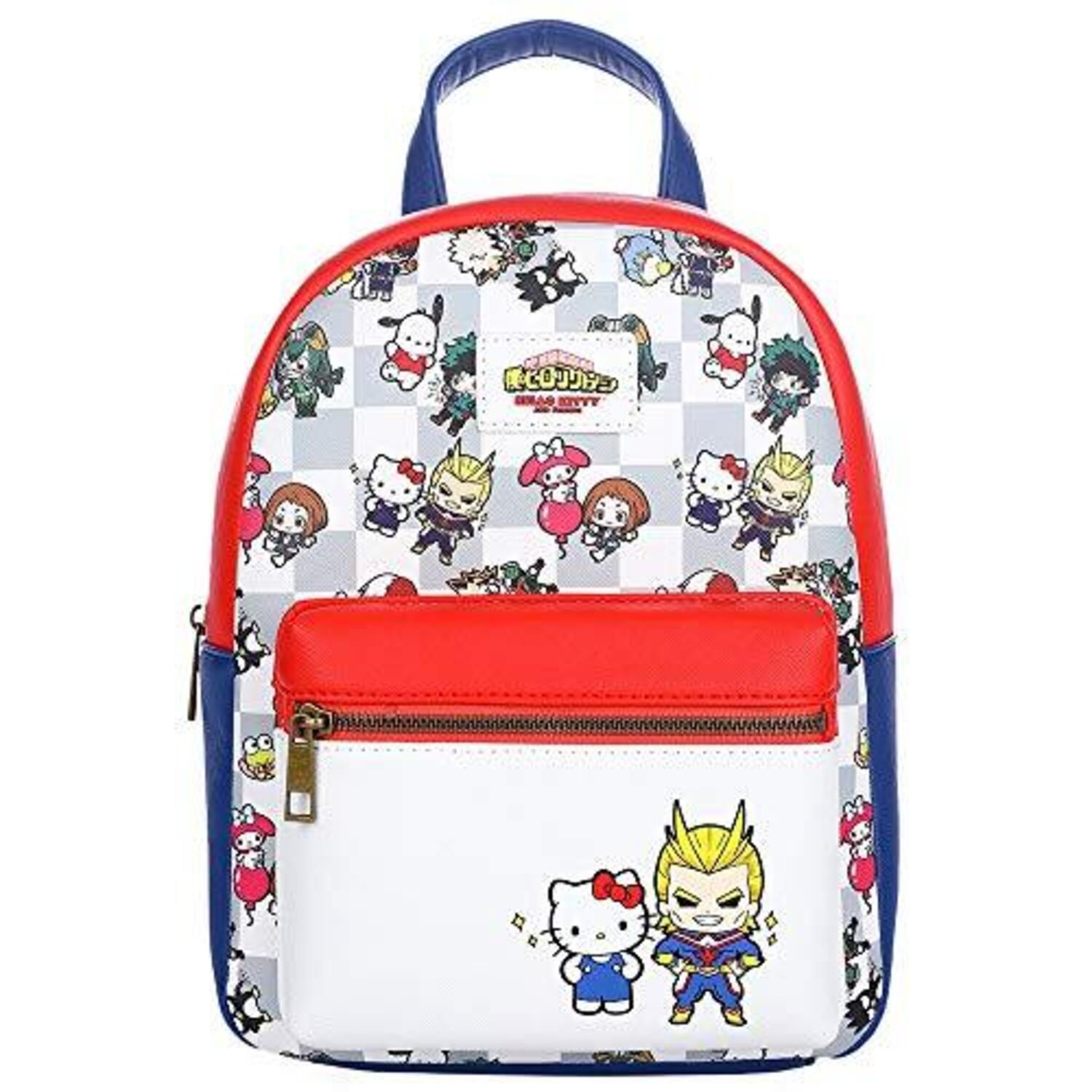 My Hero Academia X Sanrio Kitty Color Block Mini Backpack