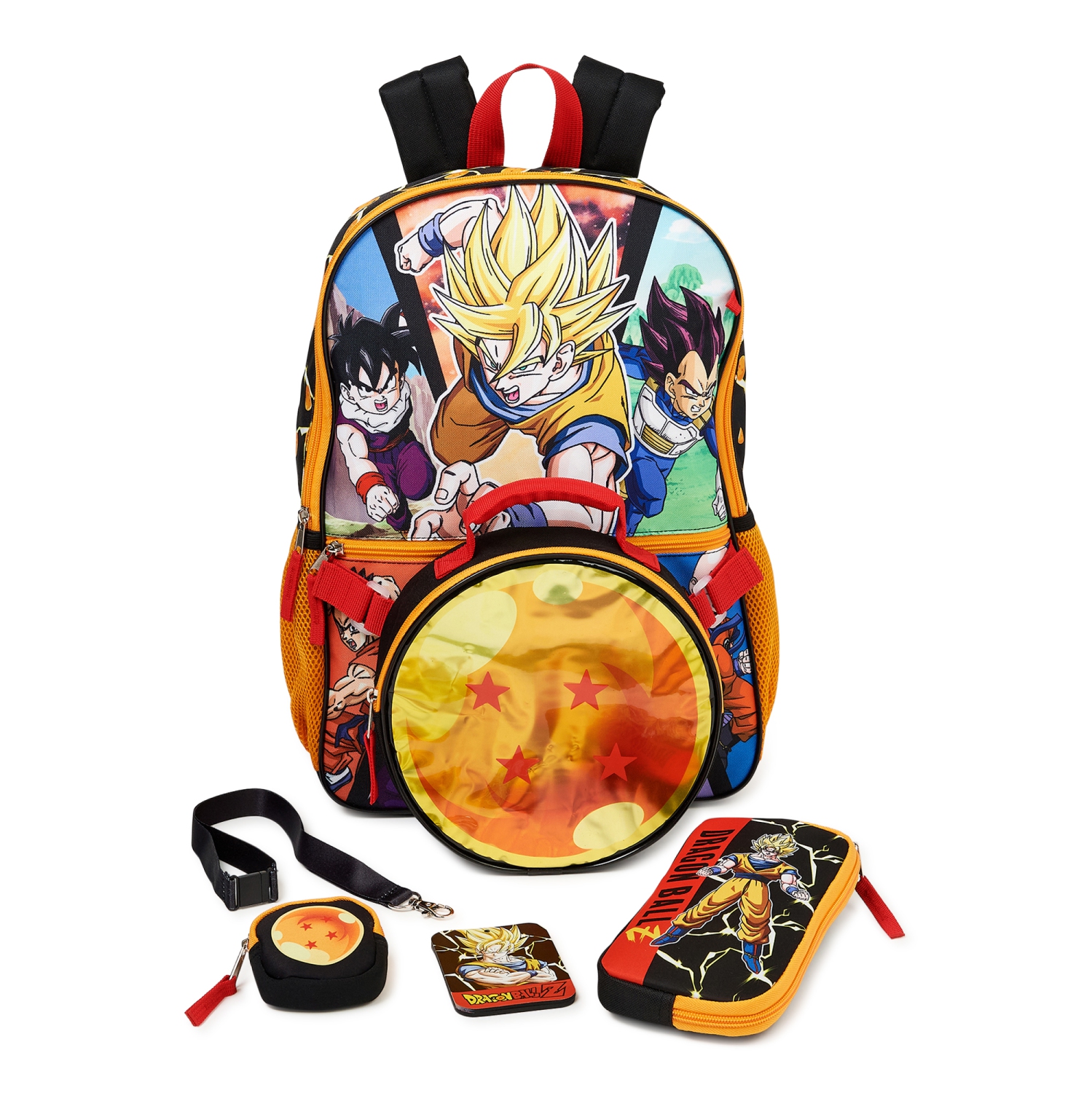 Dragon Ball Z Characters Kids 16" Backpack Set